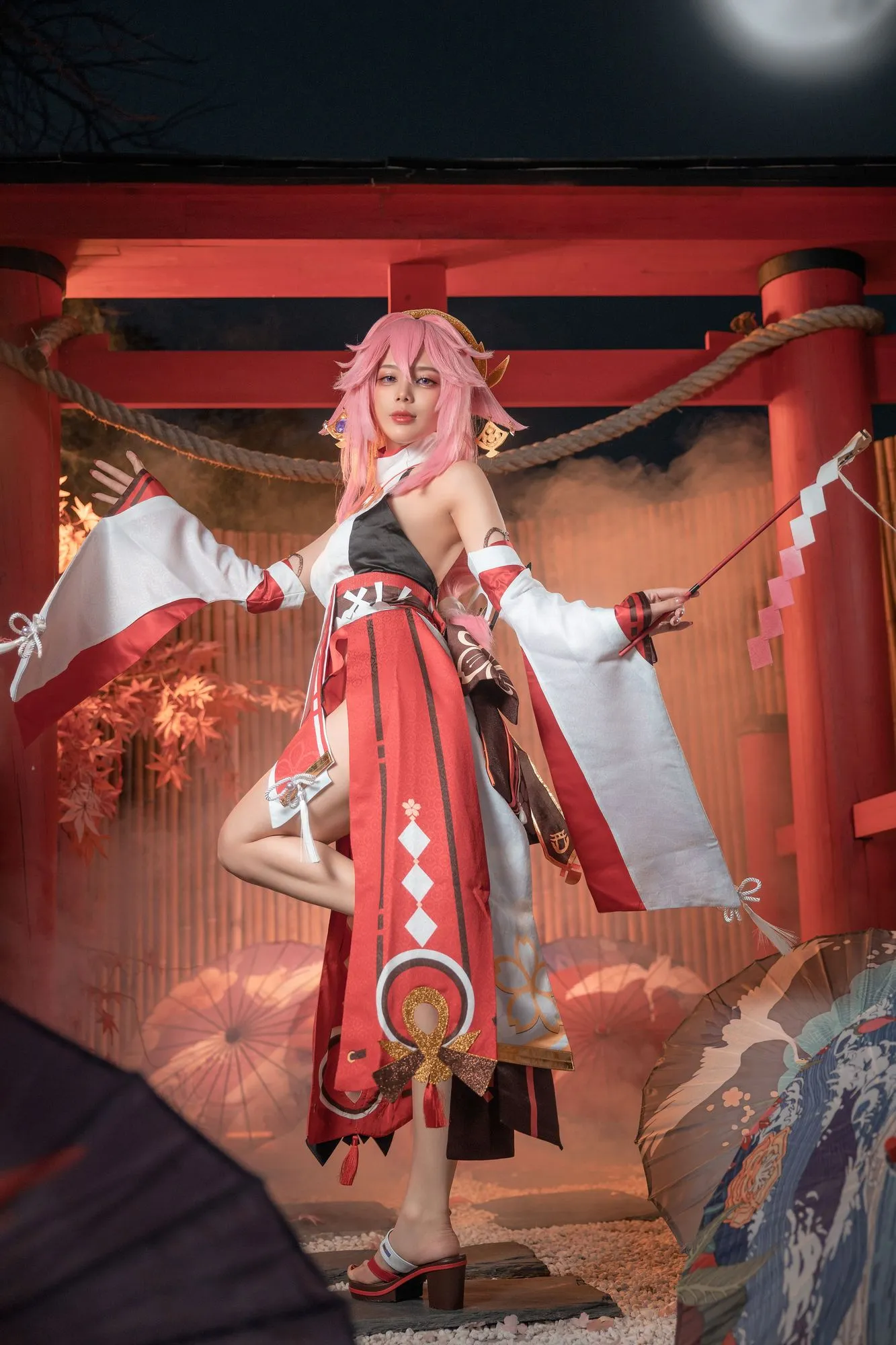 图片[2]-No.003 – 原神 八重神子 [51P 7V]-coswz-cos王者