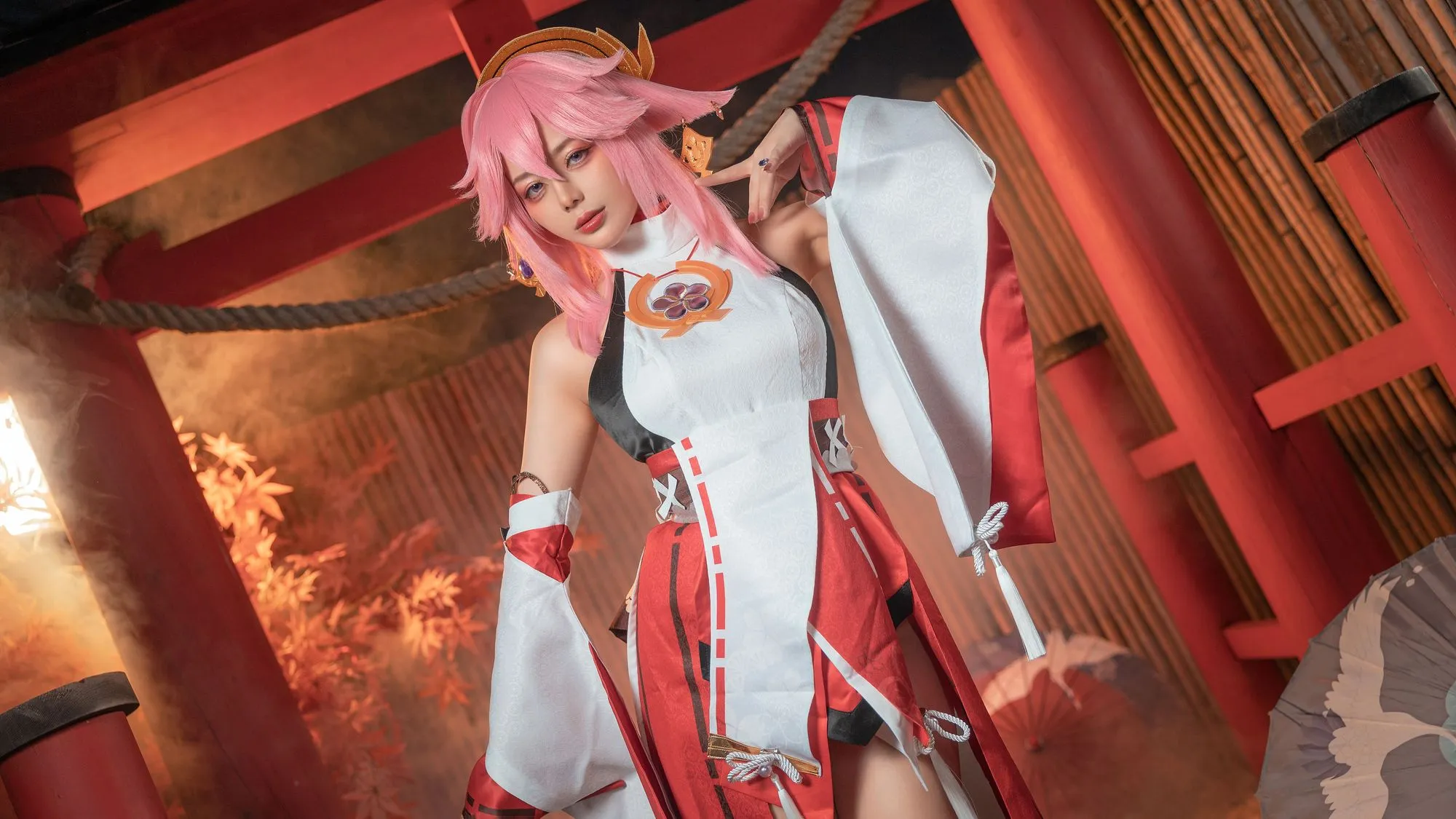 图片[3]-No.003 – 原神 八重神子 [51P 7V]-coswz-cos王者