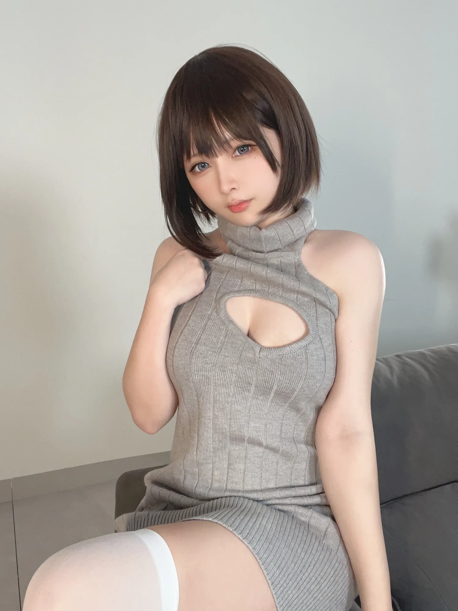 图片[3]-No.005 – 冬日女友自拍 [30P]-coswz-cos王者