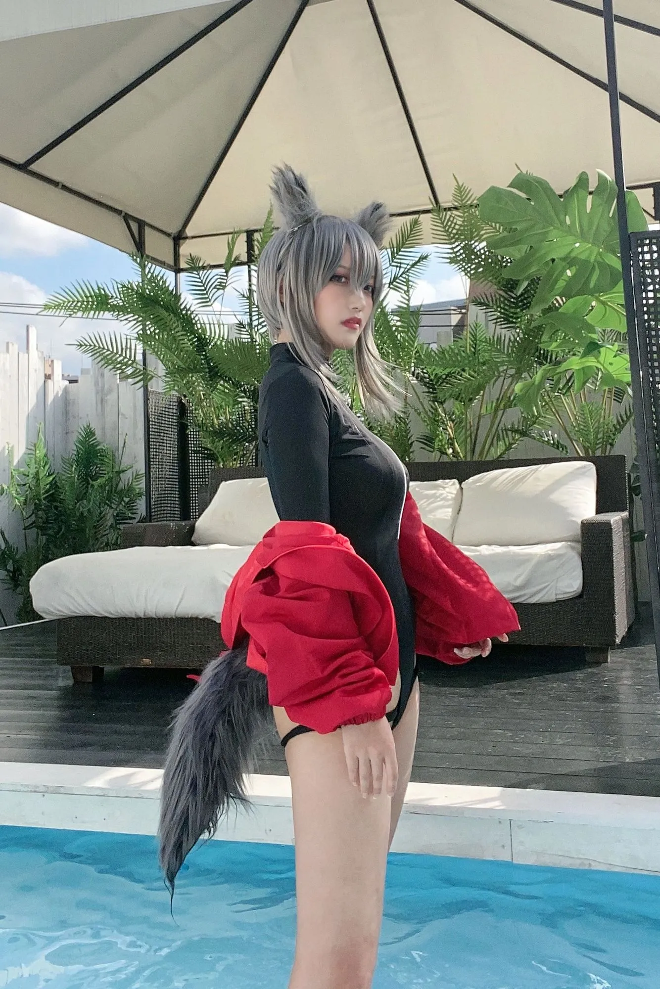 图片[4]-No.006 – 明日方舟 红 [28P 1V]-coswz-cos王者