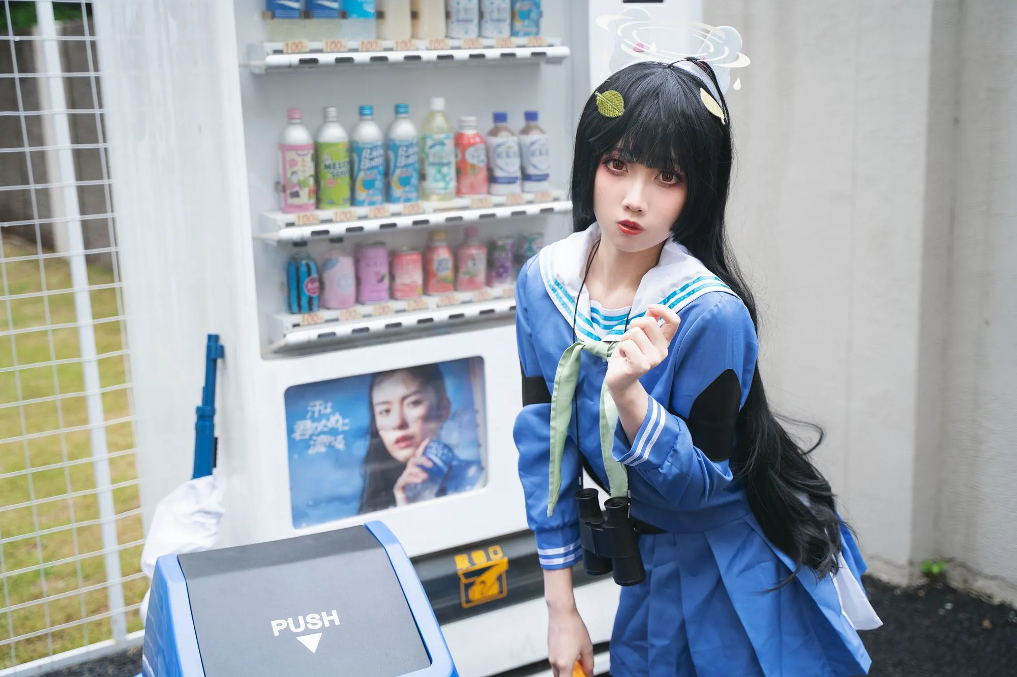 图片[3]-No.006 – 蔚蓝档案 霞沢美游 [81P]-coswz-cos王者