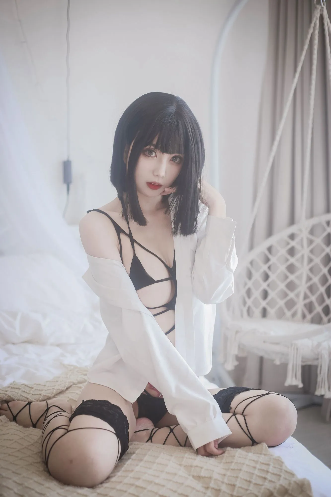 图片[2]-No.006 – 黑色 [31P]-coswz-cos王者