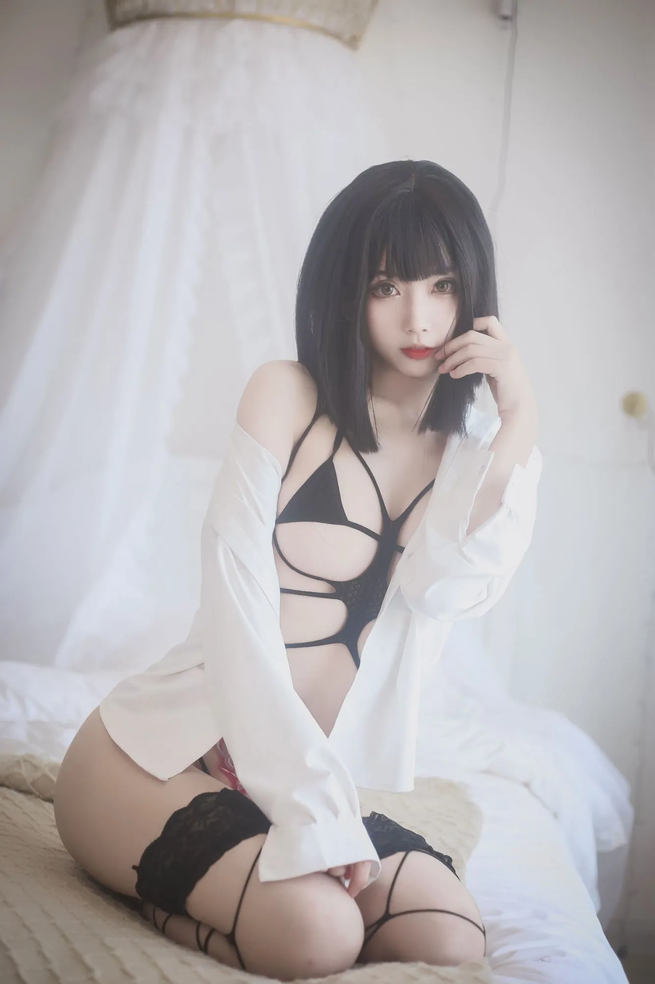图片[5]-No.006 – 黑色 [31P]-coswz-cos王者