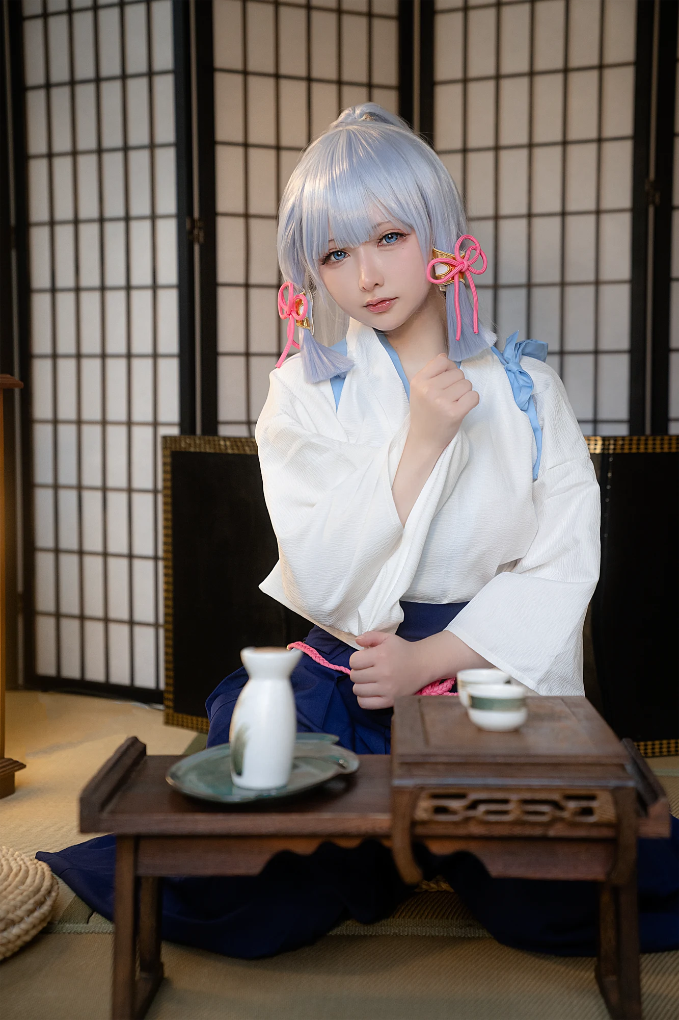 图片[4]-No.007 – 原神 神里凌华 剑道服 [31P]-coswz-cos王者