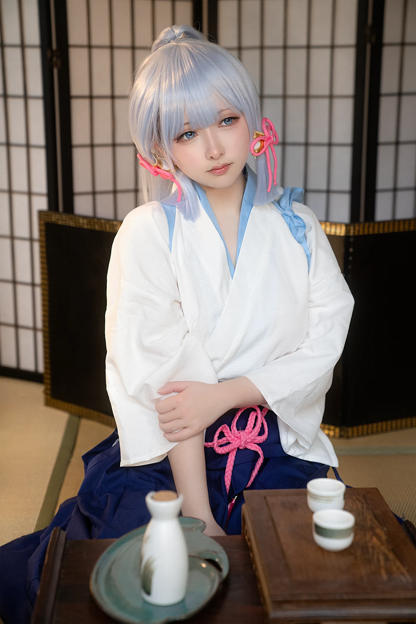 图片[3]-No.007 – 原神 神里凌华 剑道服 [31P]-coswz-cos王者