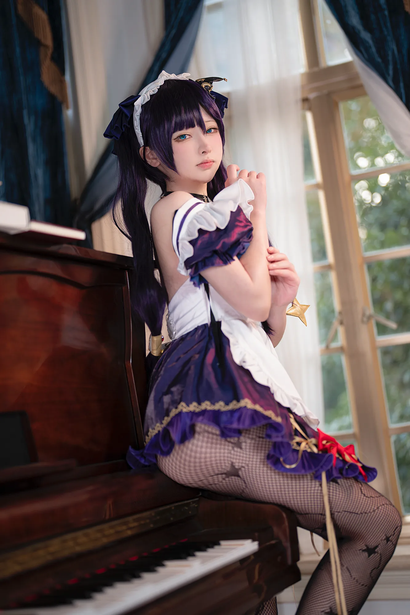 图片[5]-No.011 – 原神 莫娜 女仆 [33P]-coswz-cos王者