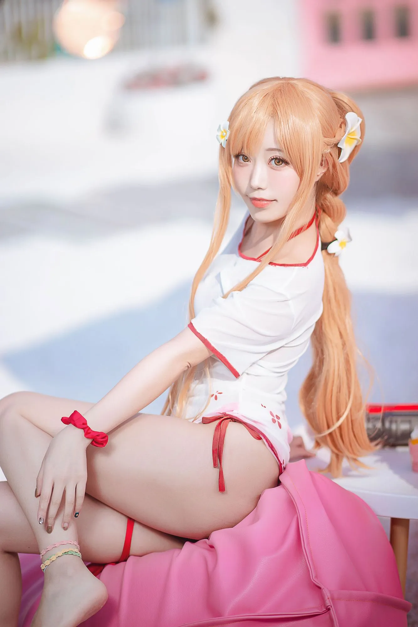 图片[2]-No.016 – 刀剑神域 亚丝娜 泳装 [21P]-coswz-cos王者