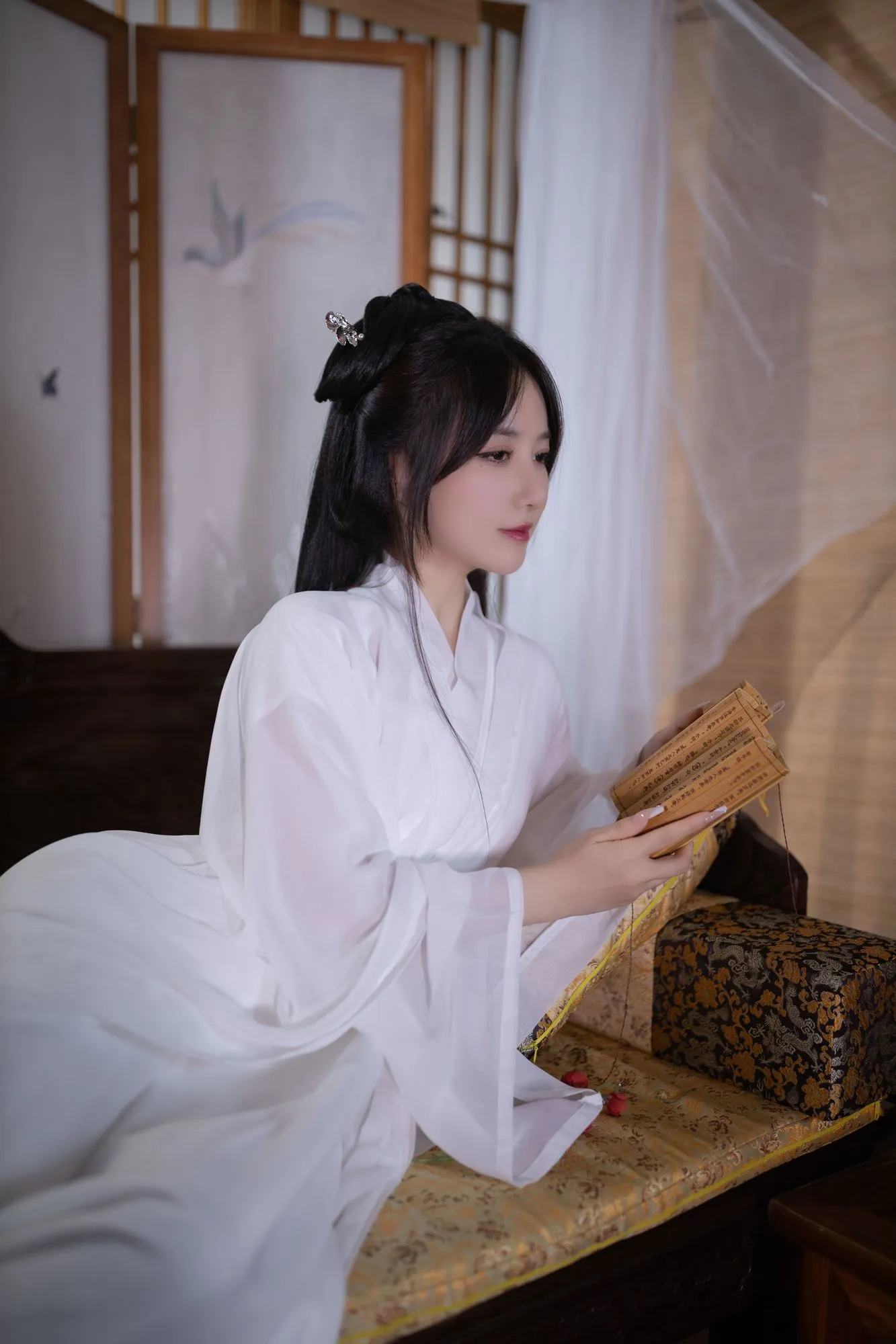 No.017 – 古风情欲百合 [153P]-图妖社