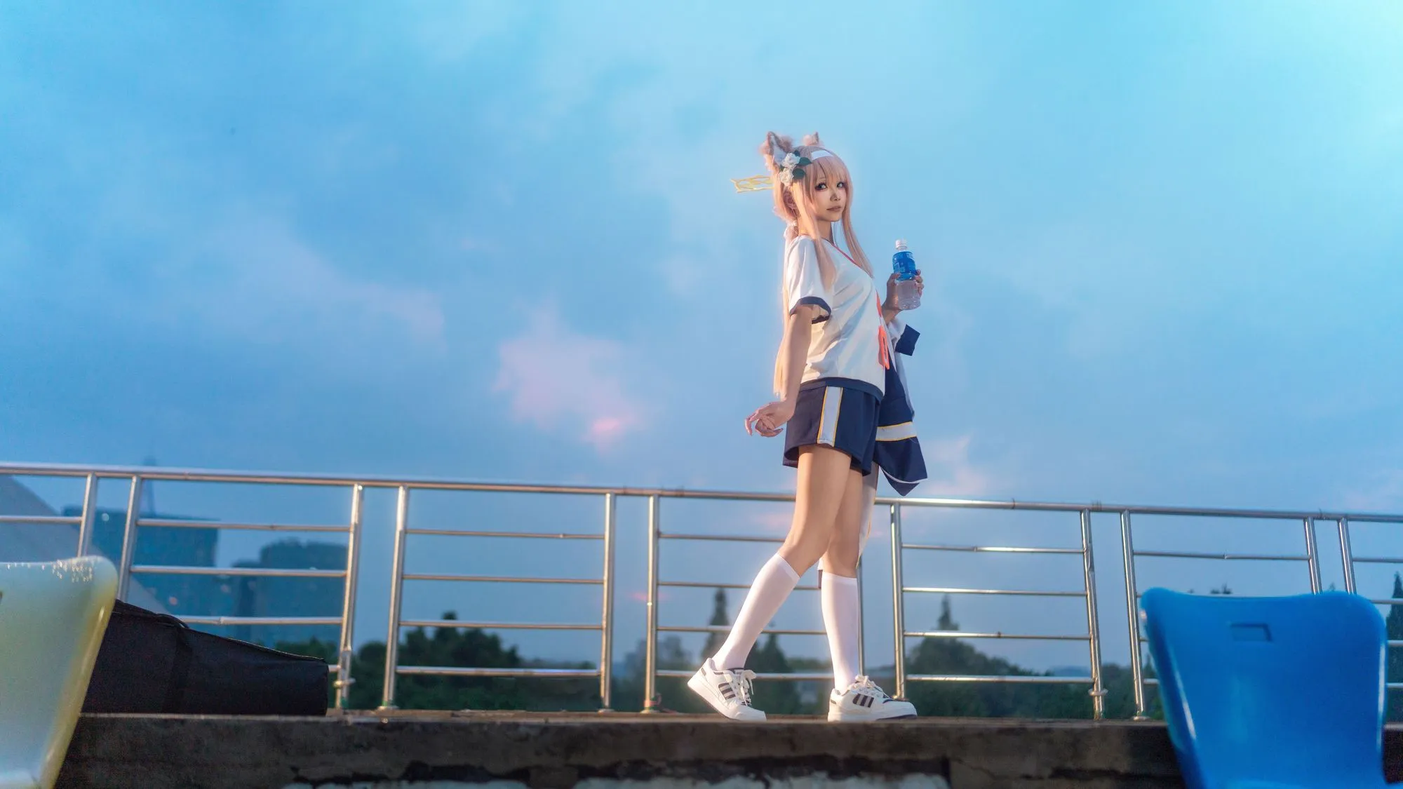 图片[5]-No.017 – 碧蓝档案 伊落玛丽 体操服 [44P]-coswz-cos王者