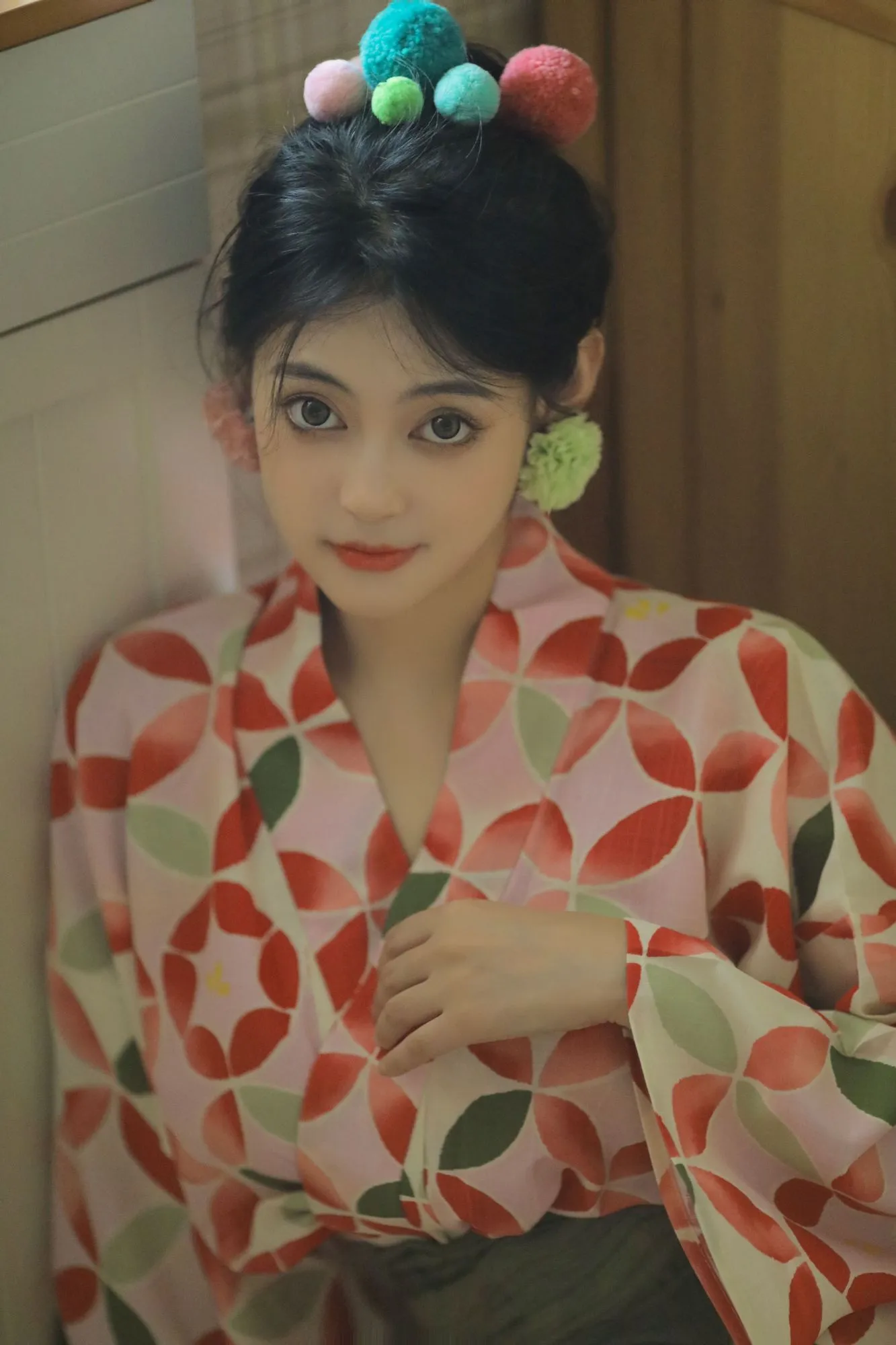 图片[3]-No.021 – 「傅四维儿」和服少女宅家记 [20P]-coswz-cos王者