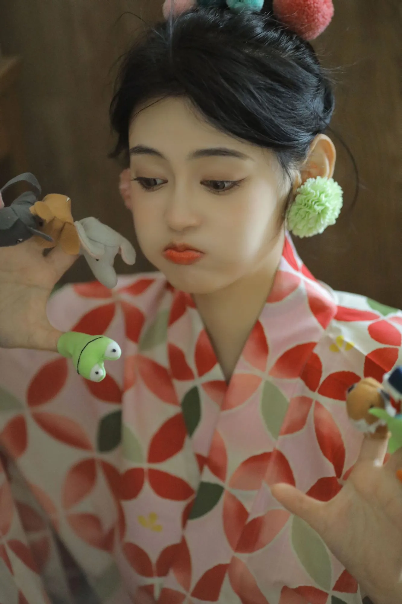 图片[2]-No.021 – 「傅四维儿」和服少女宅家记 [20P]-coswz-cos王者