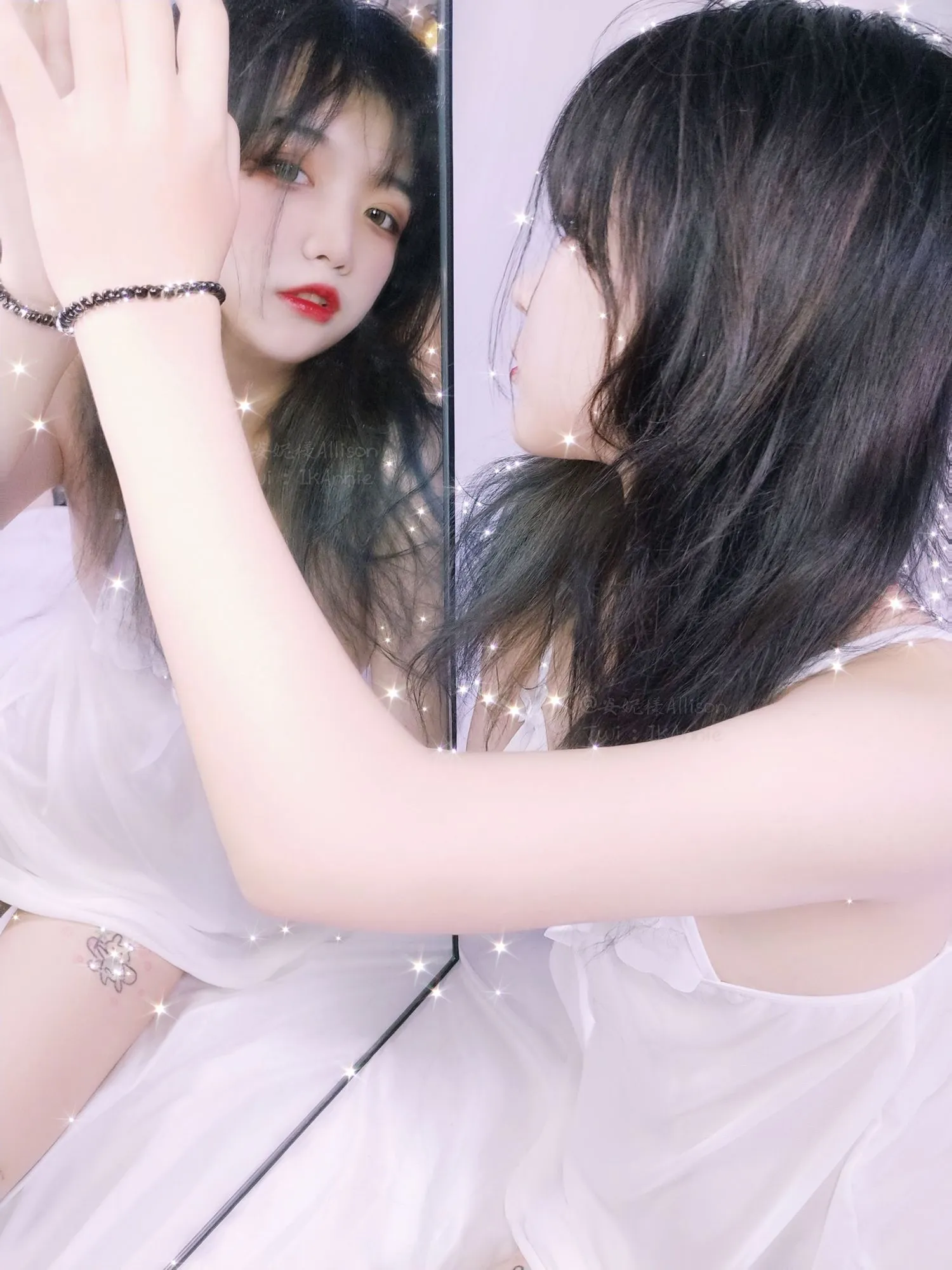 图片[3]-No.022 – 「安妮漾ALLISON」白色睡衣 [30P]-coswz-cos王者