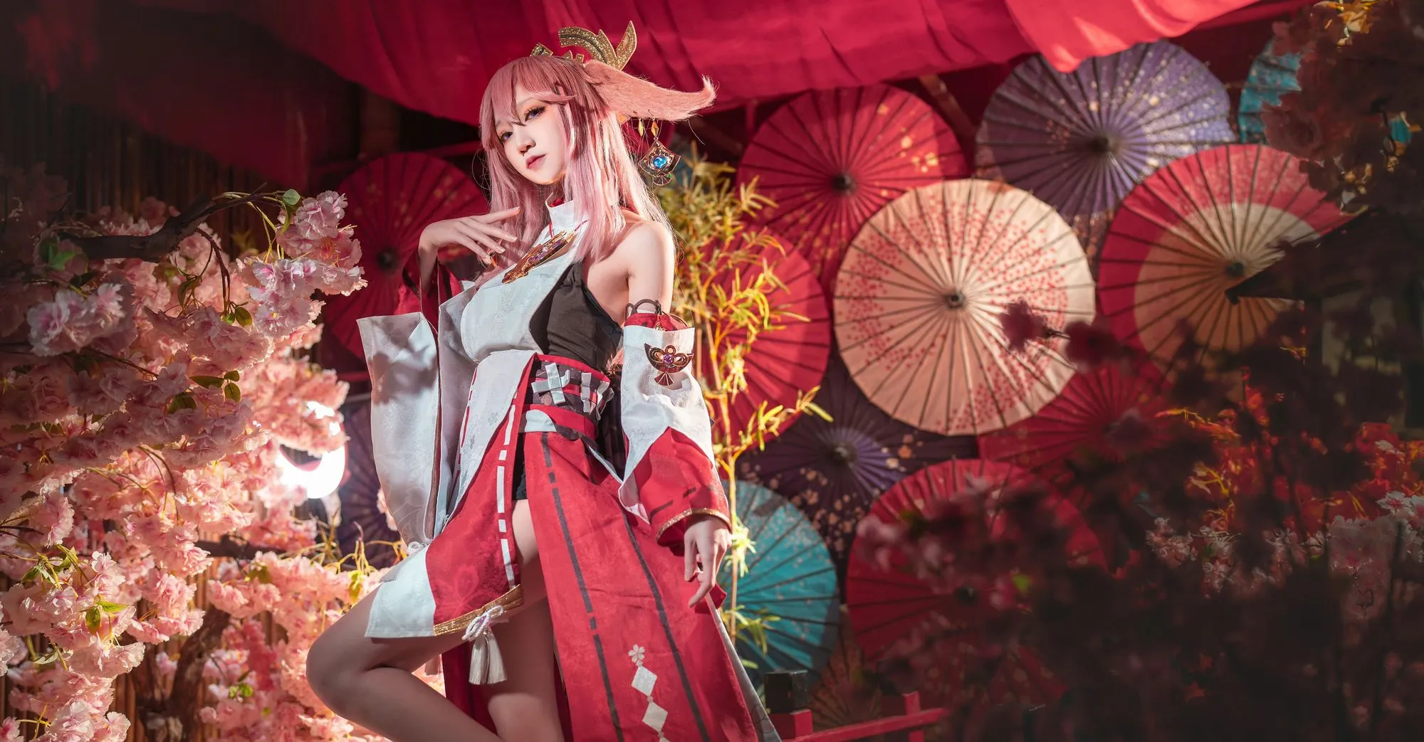 图片[2]-No.024 – 「七米」原神 八重神子 [10P]-coswz-cos王者