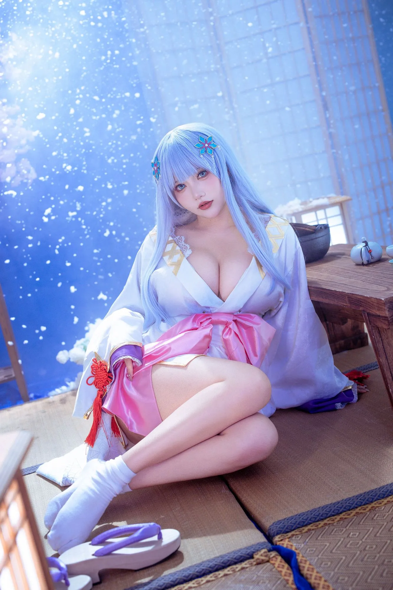图片[2]-No.024 – 美少女万华镜异闻：雪女 白雪姬 [41P]-coswz-cos王者