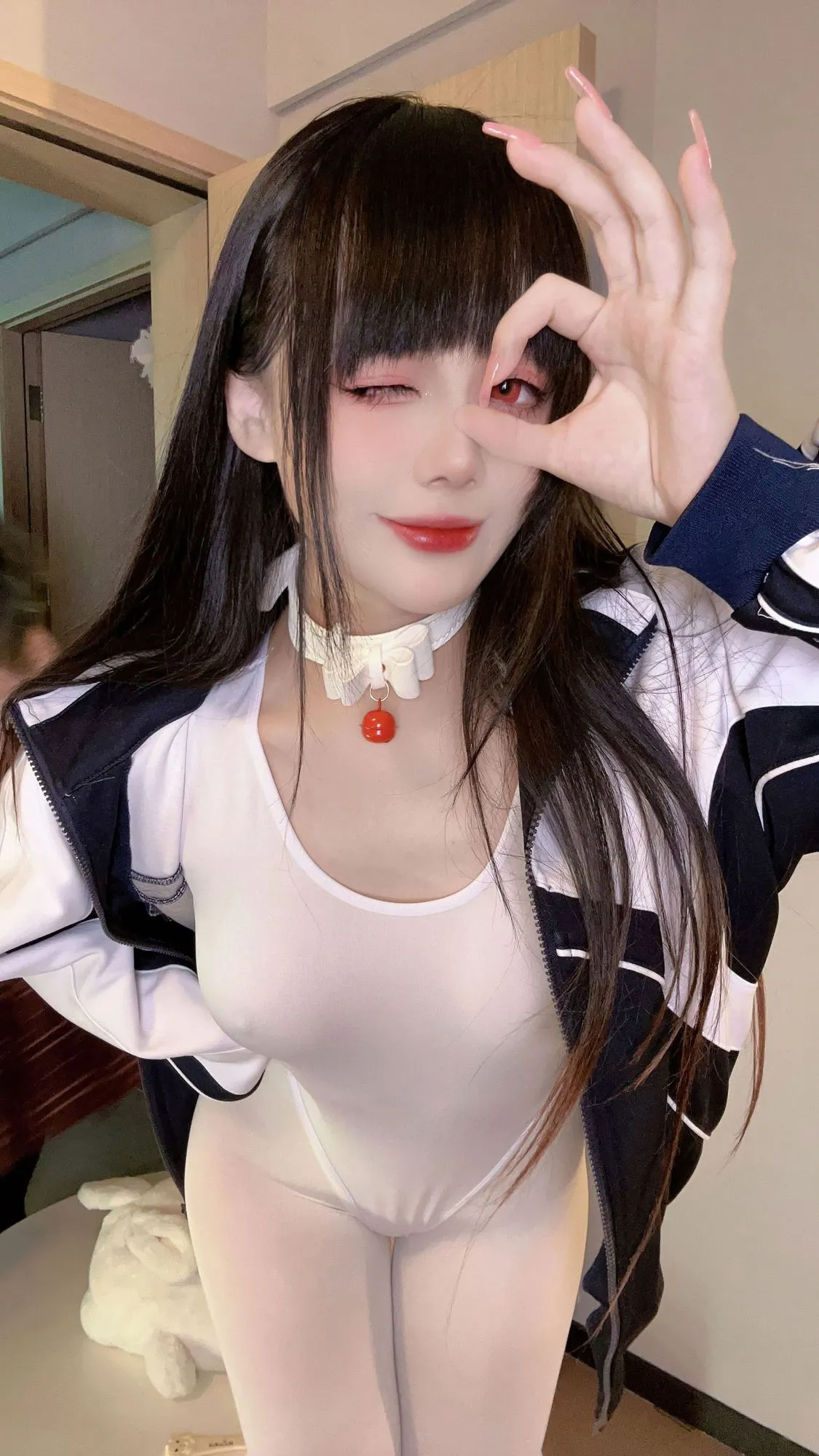 图片[2]-No.032 – 白色体操服 [31P 5V]-coswz-cos王者
