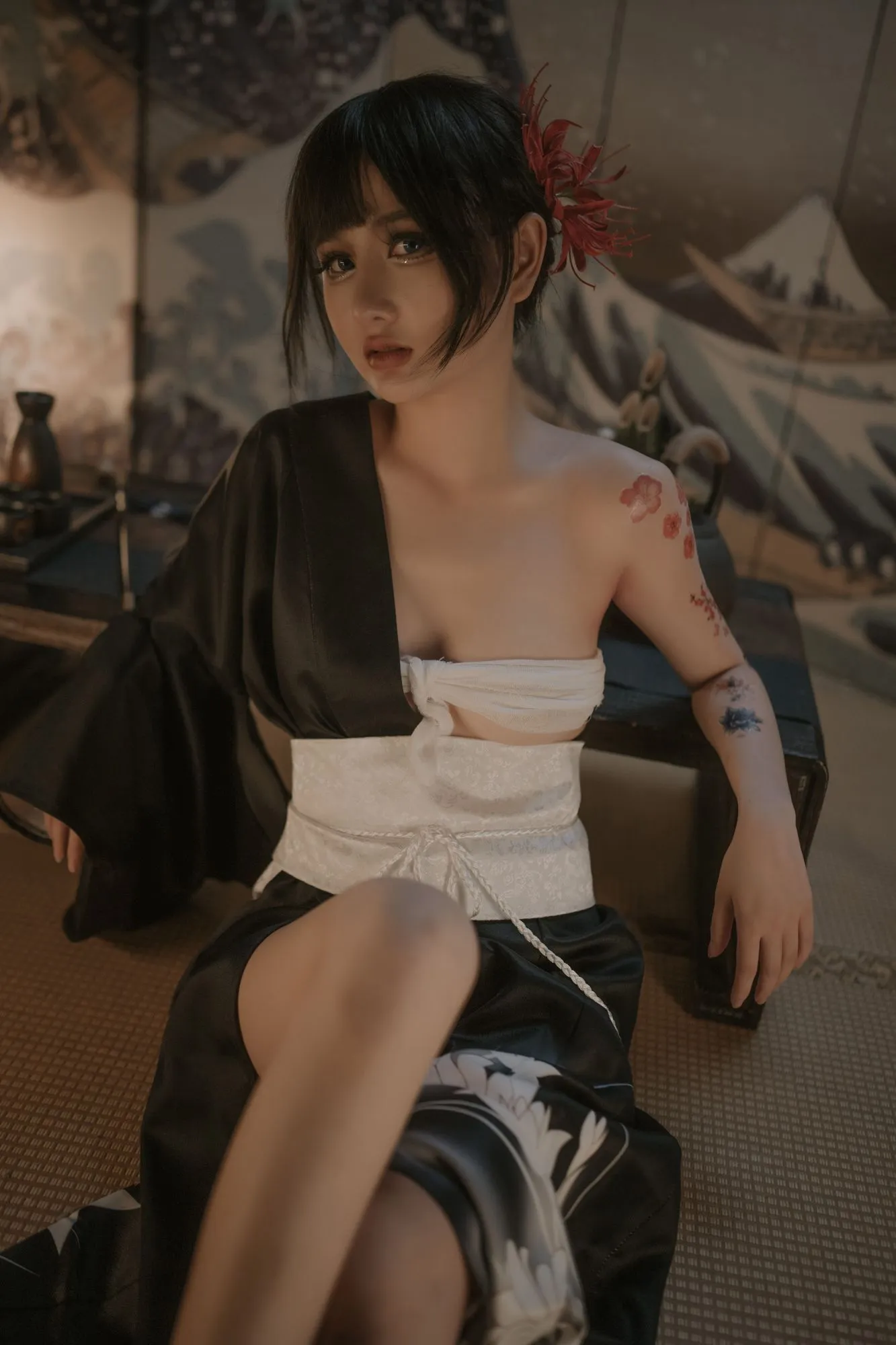 图片[2]-No.040 – 黑社会大小姐 [38P 1V]-coswz-cos王者