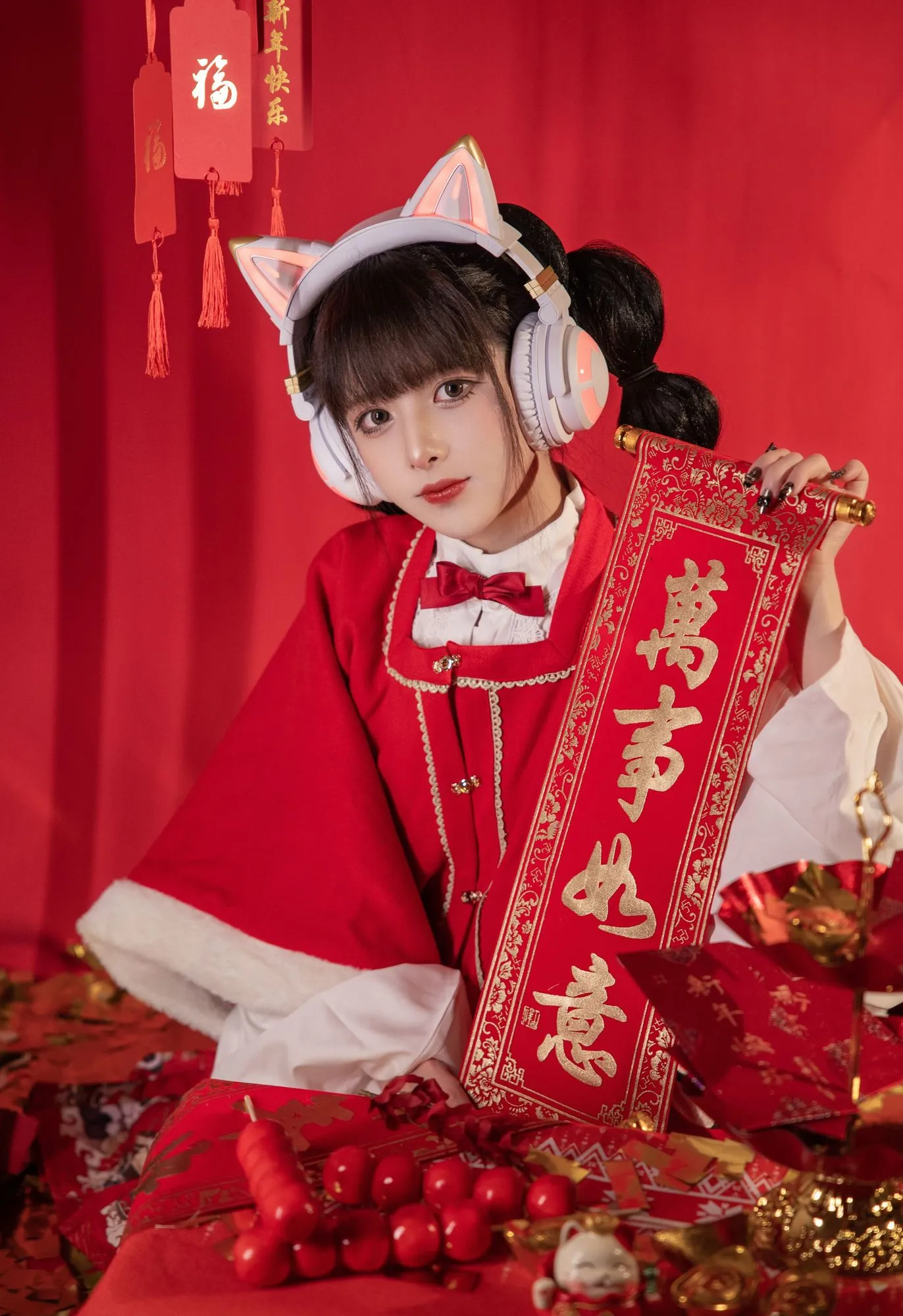 图片[2]-No.063 – 「腥味猫罐 」新年快乐 [12P]-coswz-cos王者