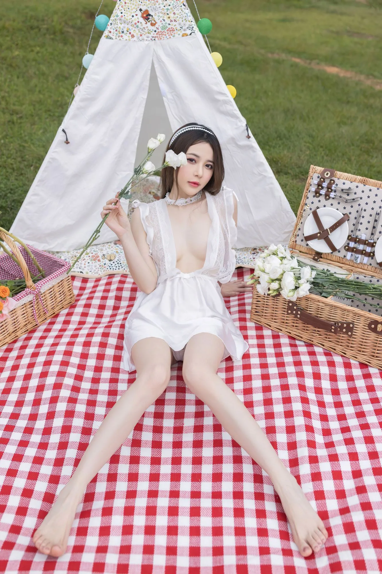 图片[4]-No.065 – 长湖畔野餐 [116P]-coswz-cos王者