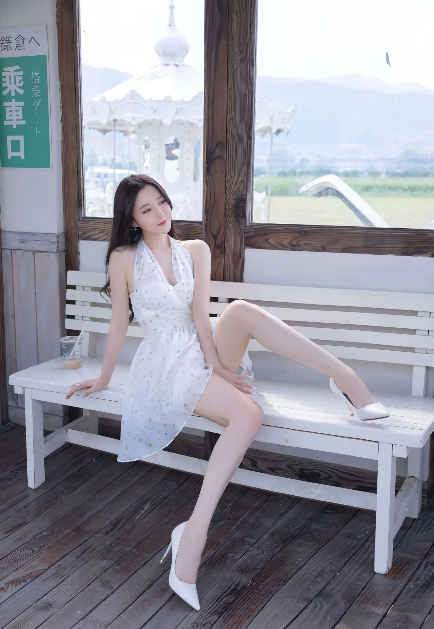 图片[3]-No.069 – 风吹过想你的车站 [120P]-coswz-cos王者