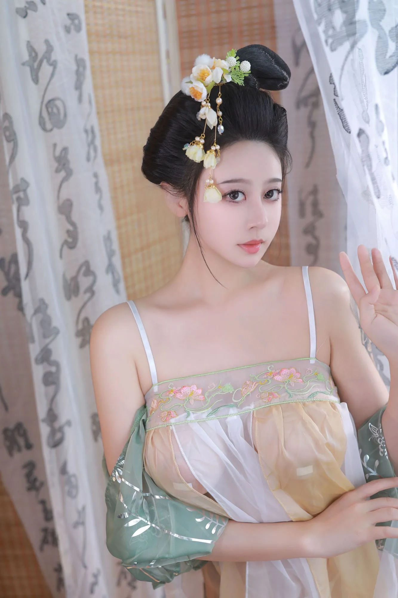 No.077 – 古风青纱曦 [70P]-图妖社
