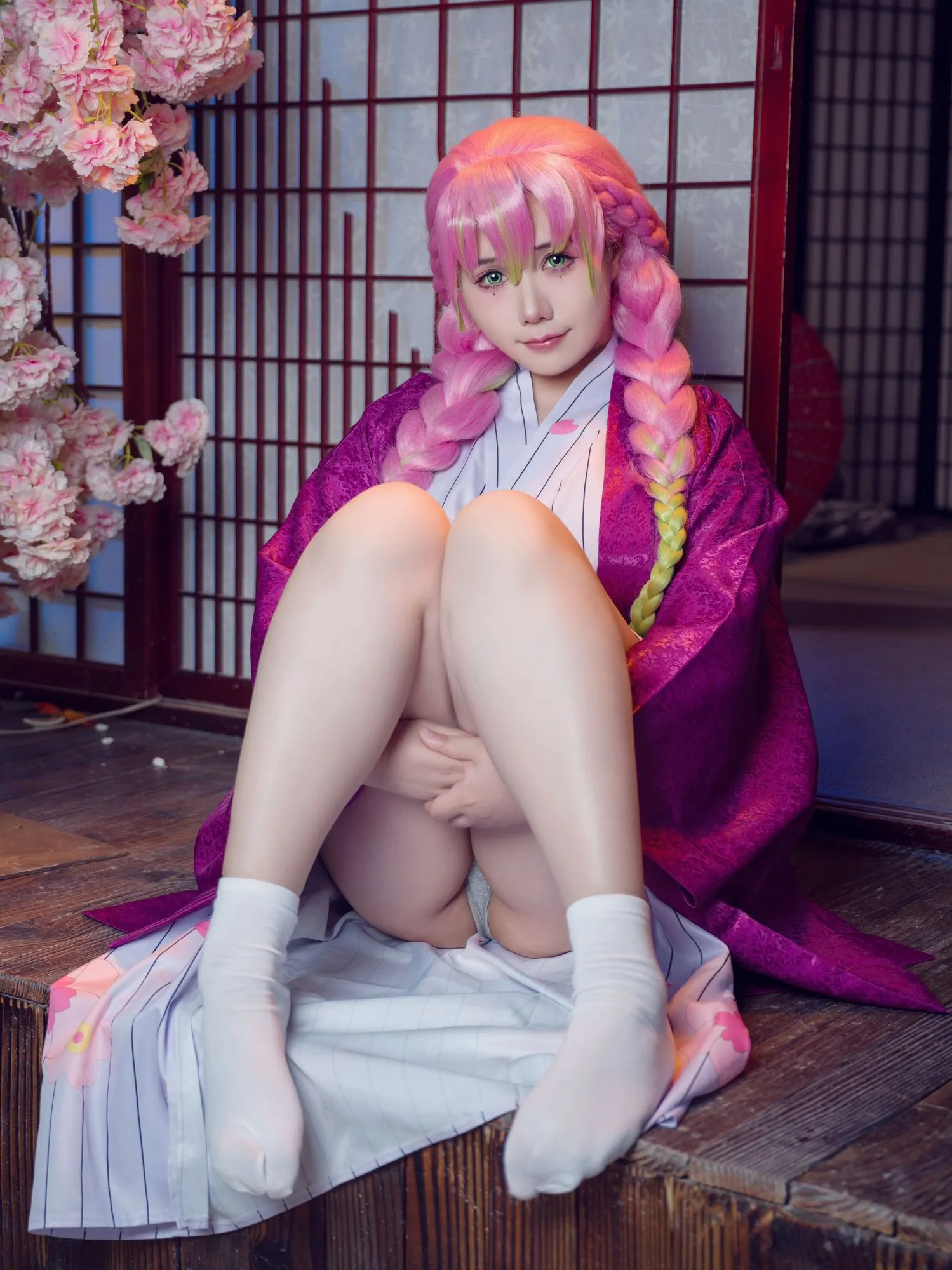 图片[2]-No.080 – 鬼灭之刃 甘露寺 [22P 1V]-coswz-cos王者
