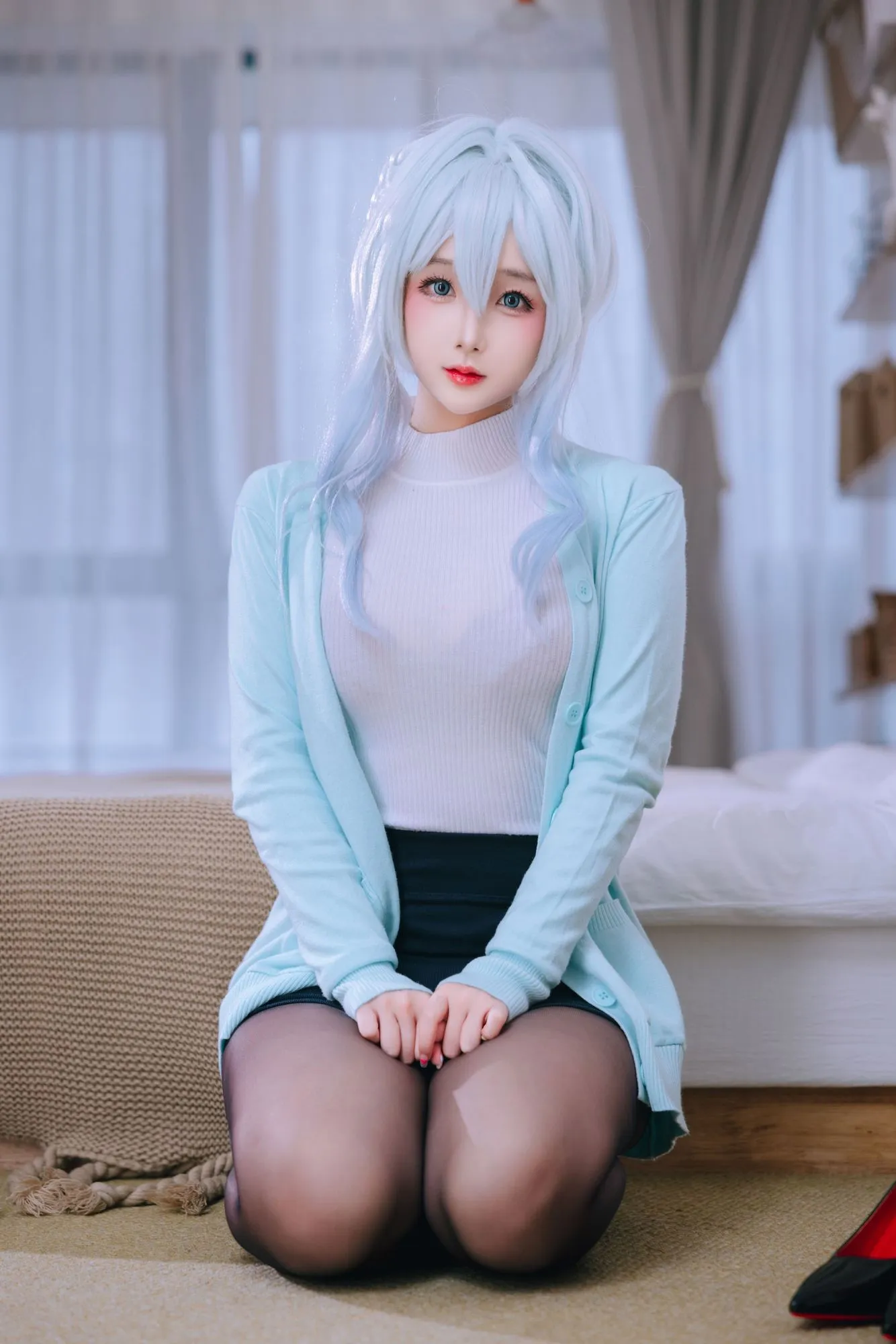 图片[3]-No.095 – 未亡人雪女 [172P 6V]-coswz-cos王者