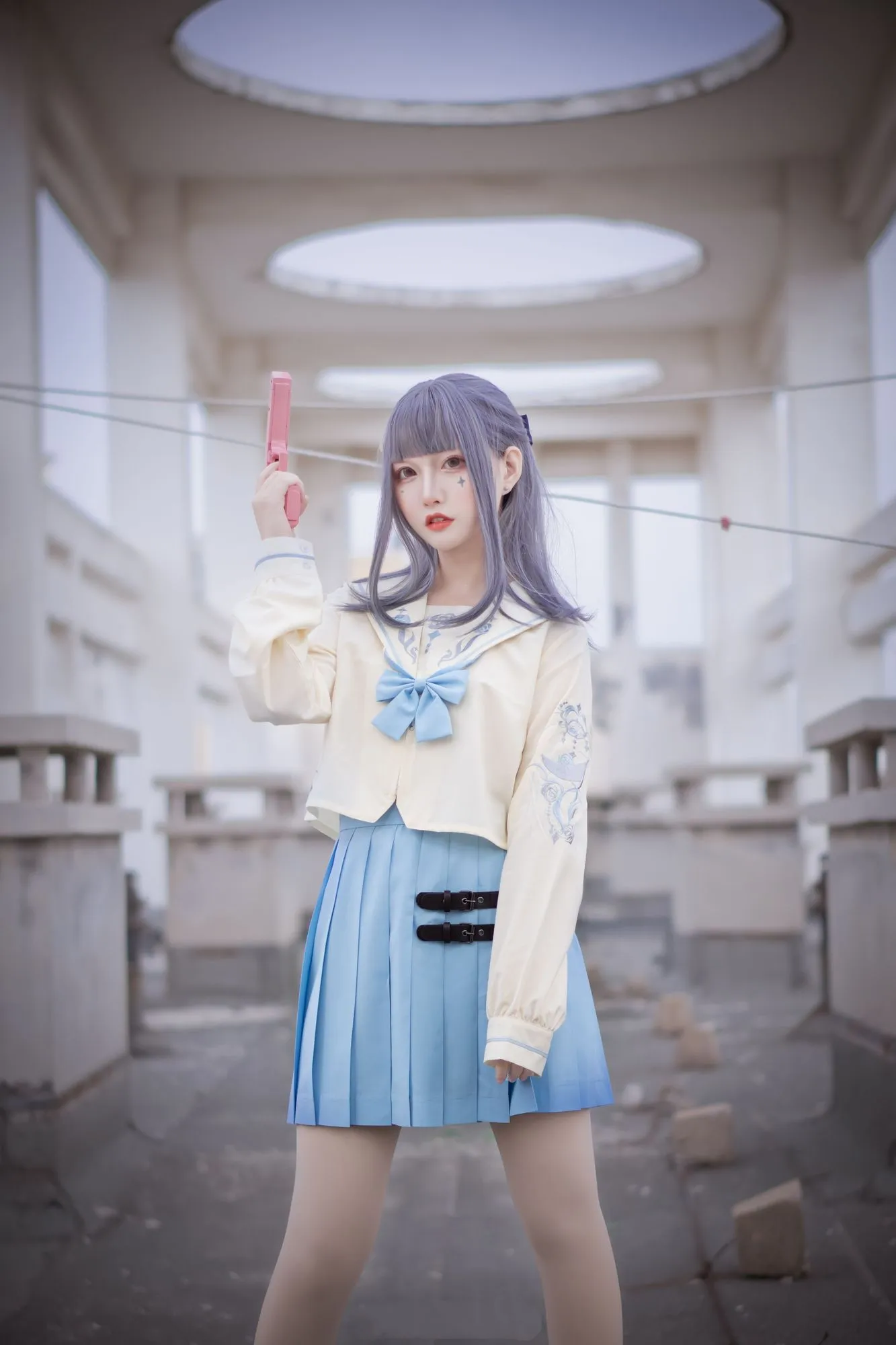 图片[4]-No.101 – 「奶豹豹」JK水手服 [18P]-coswz-cos王者