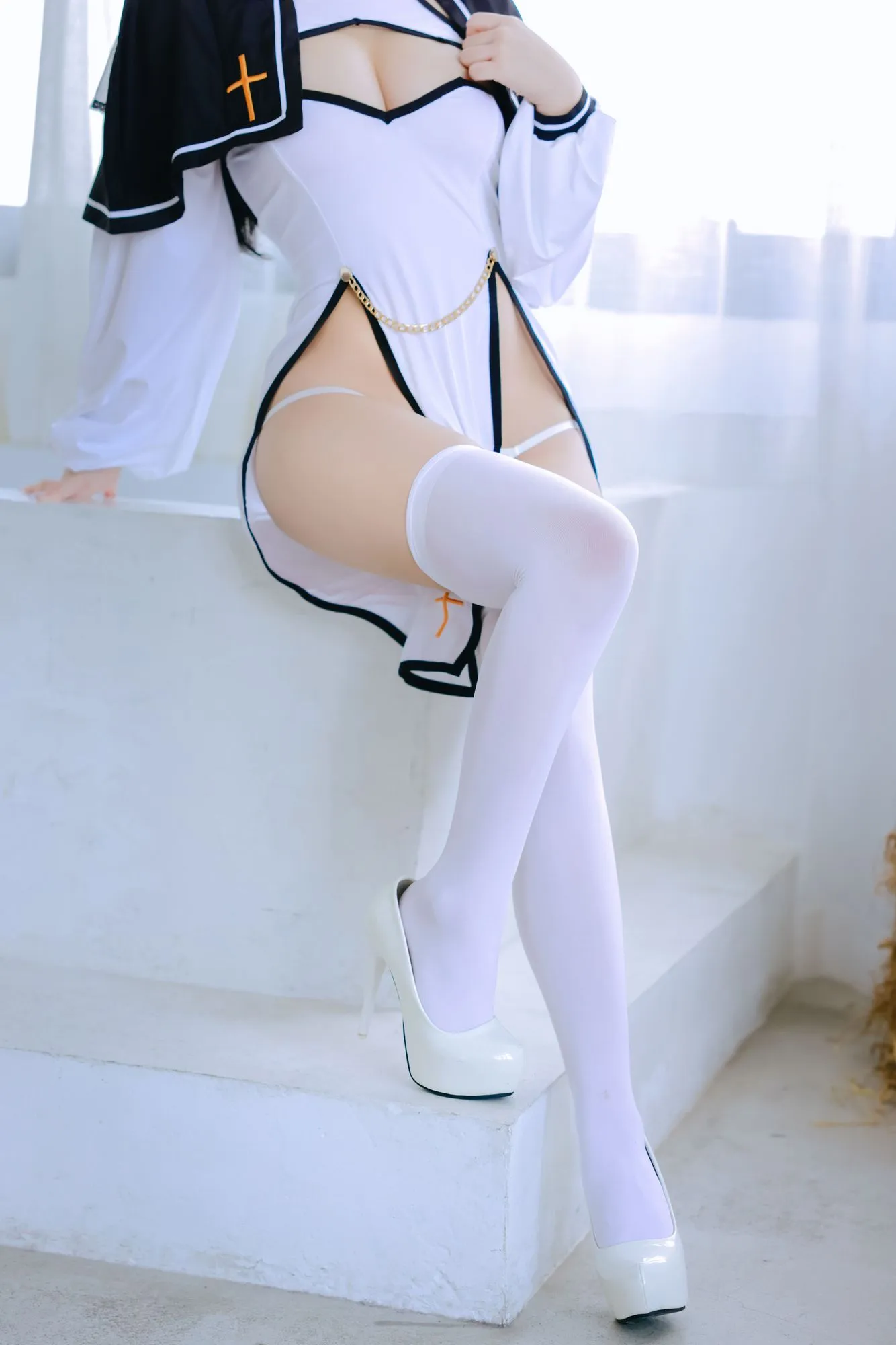 图片[2]-No.110 – 圣洁修女 [110P]-coswz-cos王者