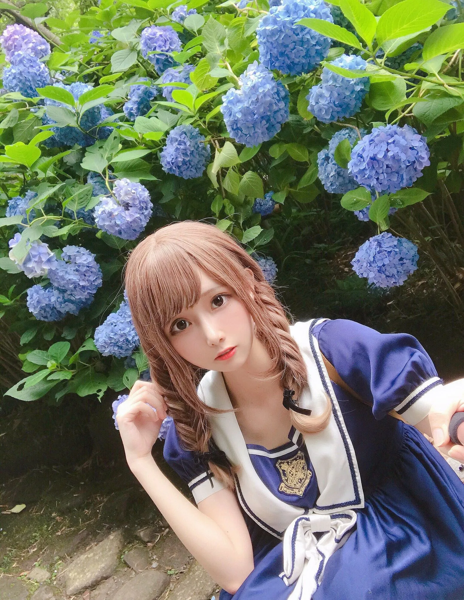 图片[2]-No.125 – 「凛子酱」紫阳花 [27P]-coswz-cos王者