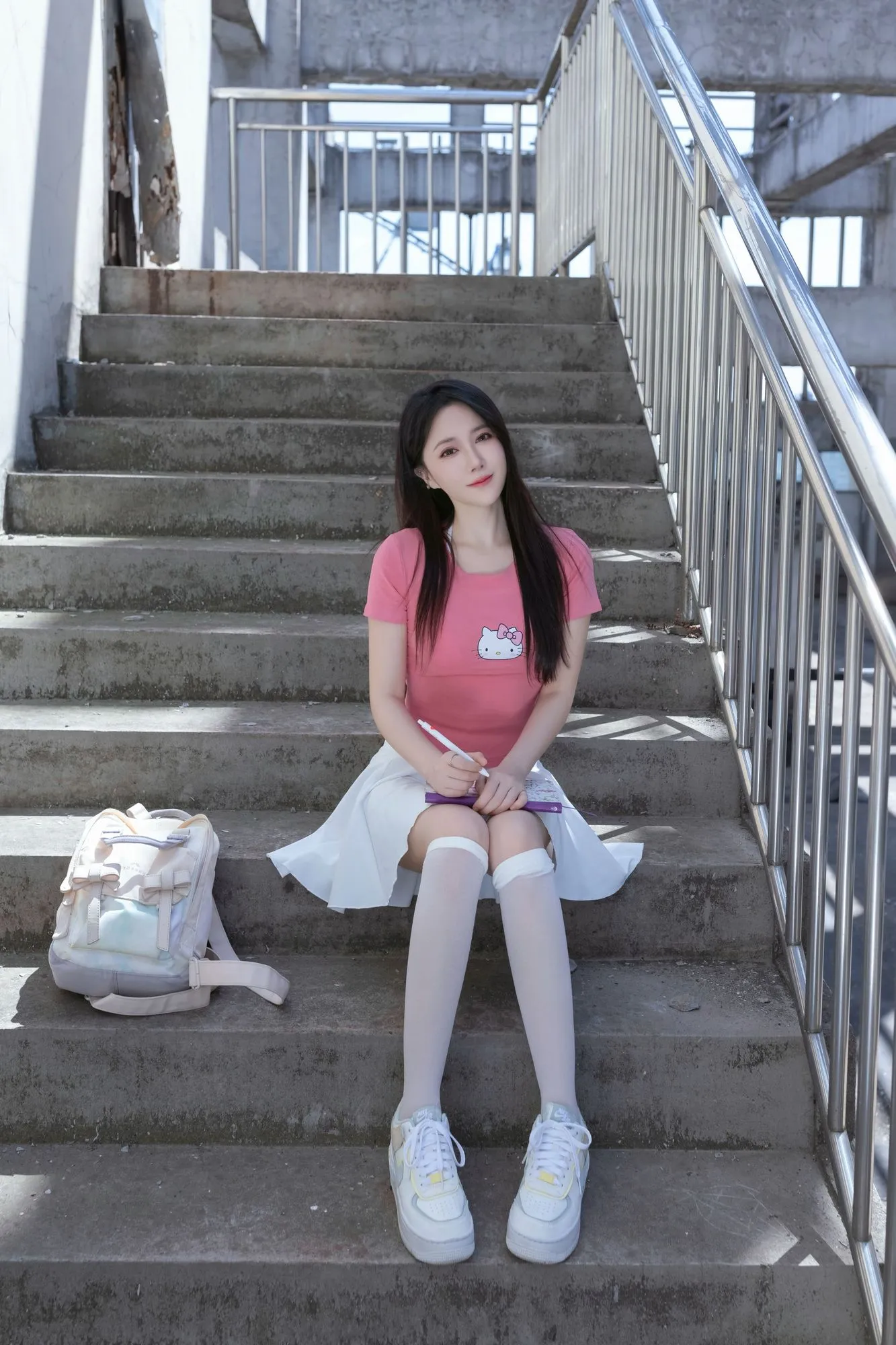 No.132 – 天台少女 [86P]-图妖社