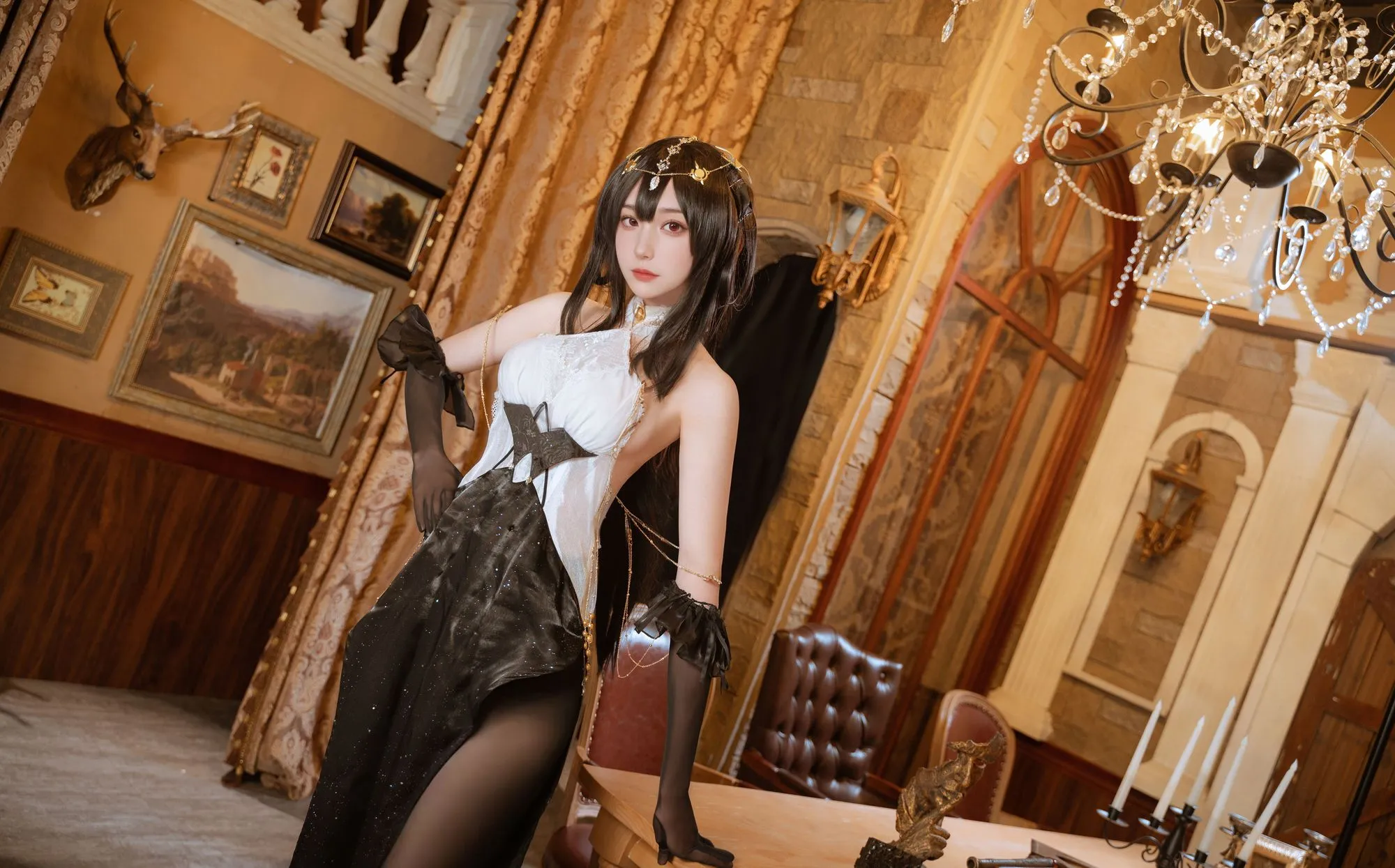 图片[3]-No.139 – 「y妹不是小叶」镇海 晚礼服 [14P]-coswz-cos王者