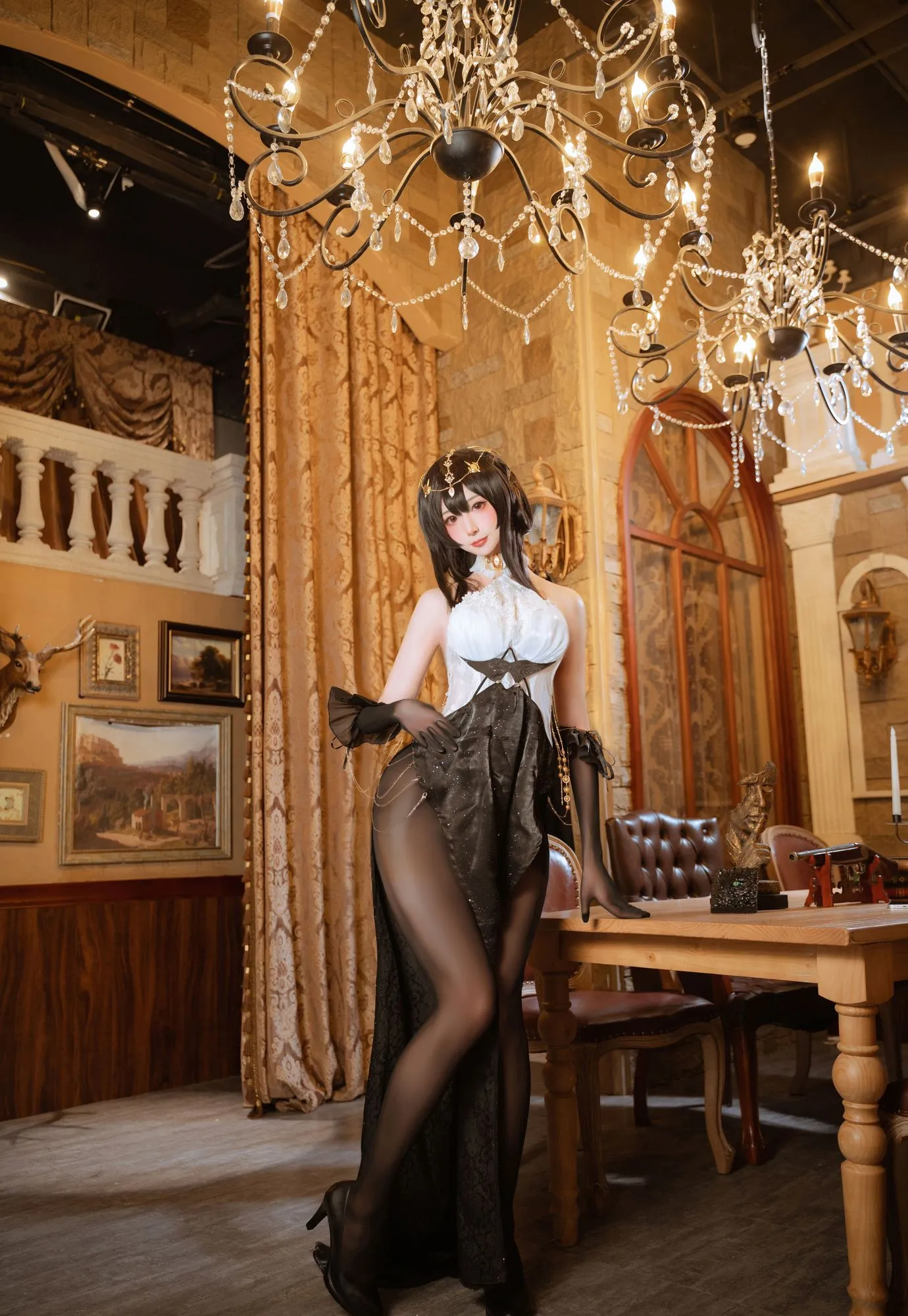 图片[2]-No.139 – 「y妹不是小叶」镇海 晚礼服 [14P]-coswz-cos王者