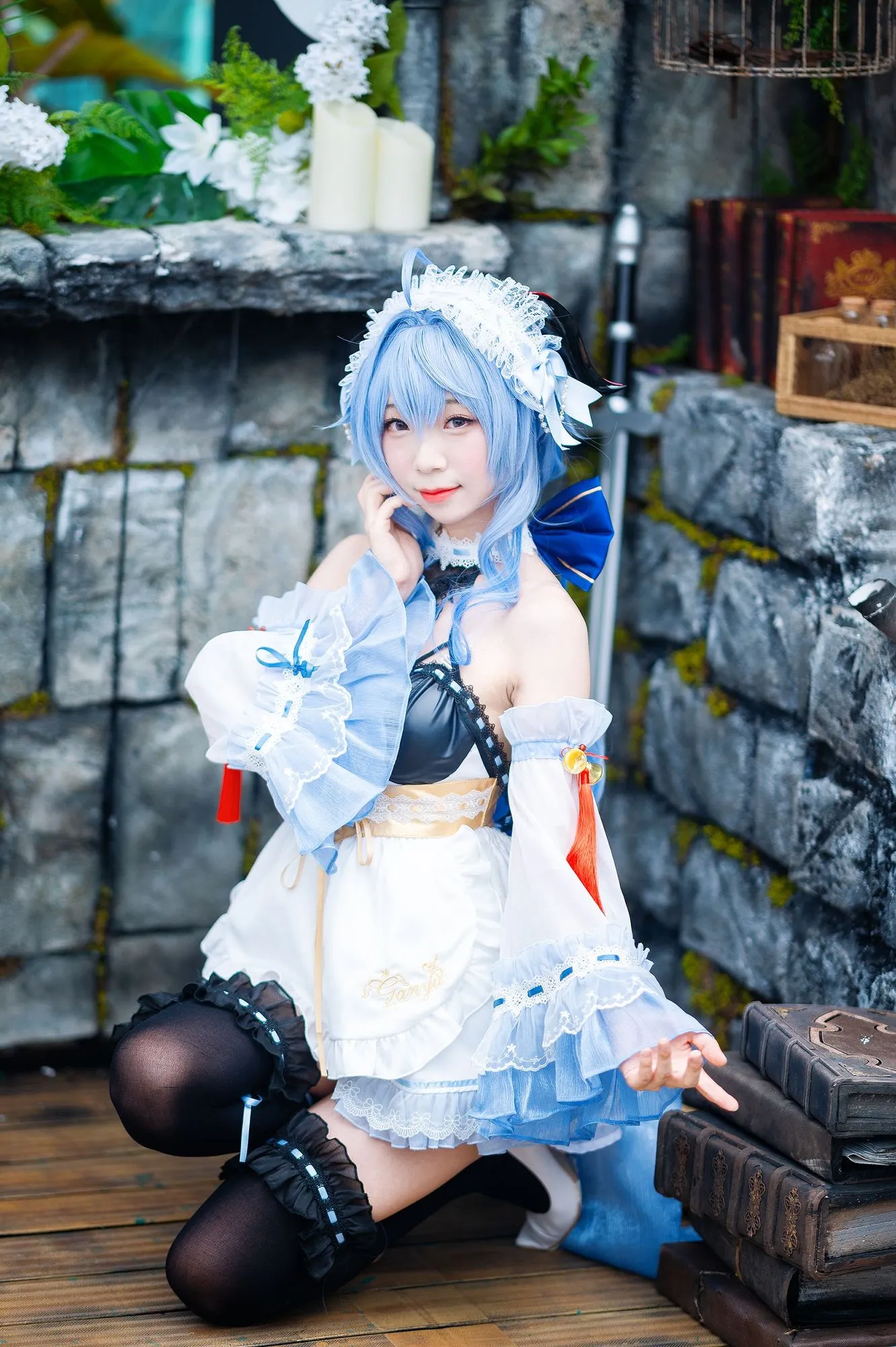 图片[3]-No.156 – 「Hattie」Maid Ganyu [10P]-coswz-cos王者
