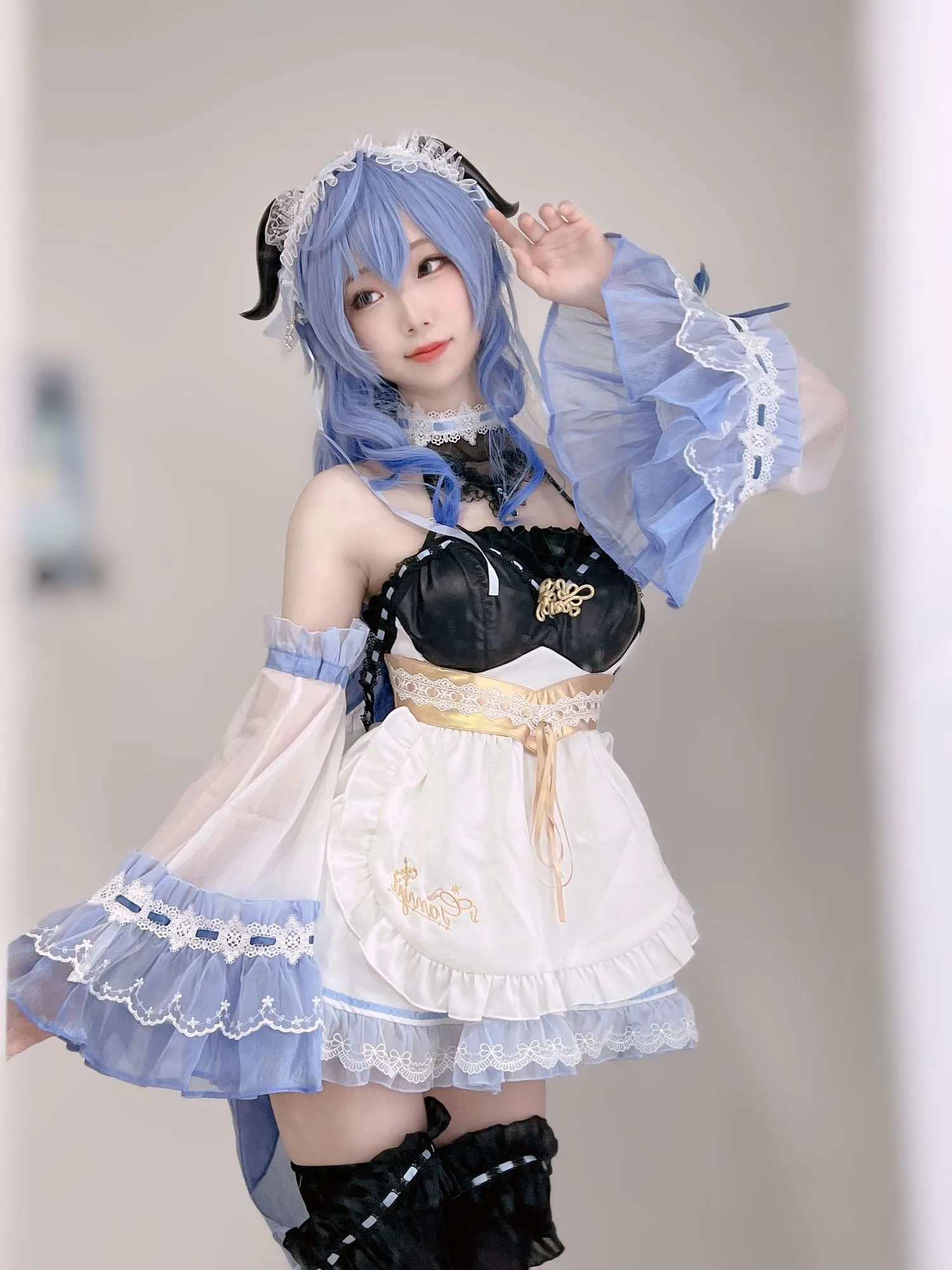 图片[6]-No.156 – 「Hattie」Maid Ganyu [10P]-coswz-cos王者