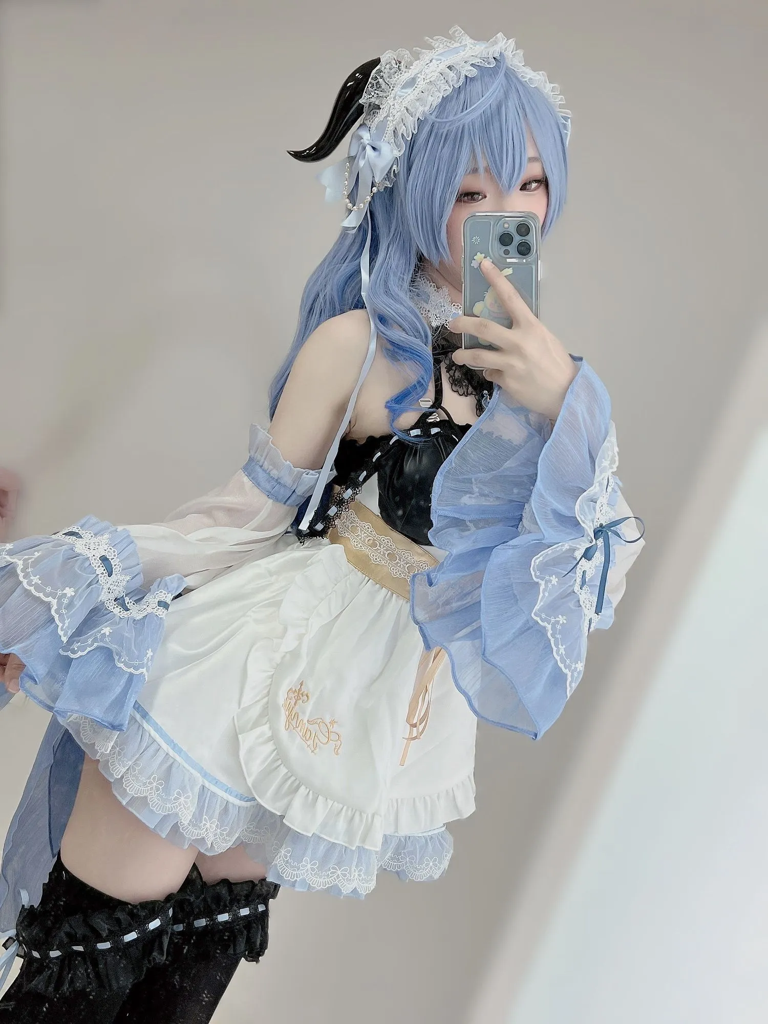 No.156 – 「Hattie」Maid Ganyu [10P]-图妖社