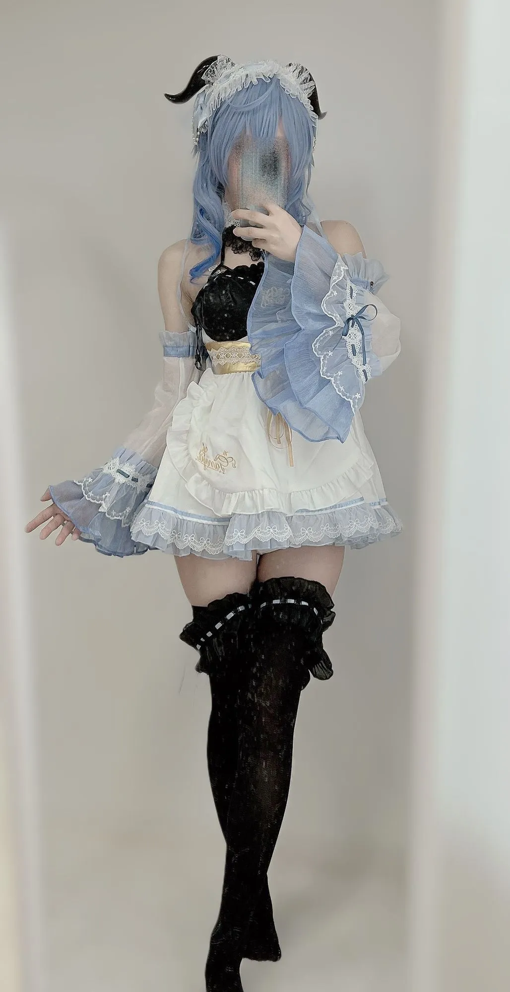 图片[4]-No.156 – 「Hattie」Maid Ganyu [10P]-coswz-cos王者