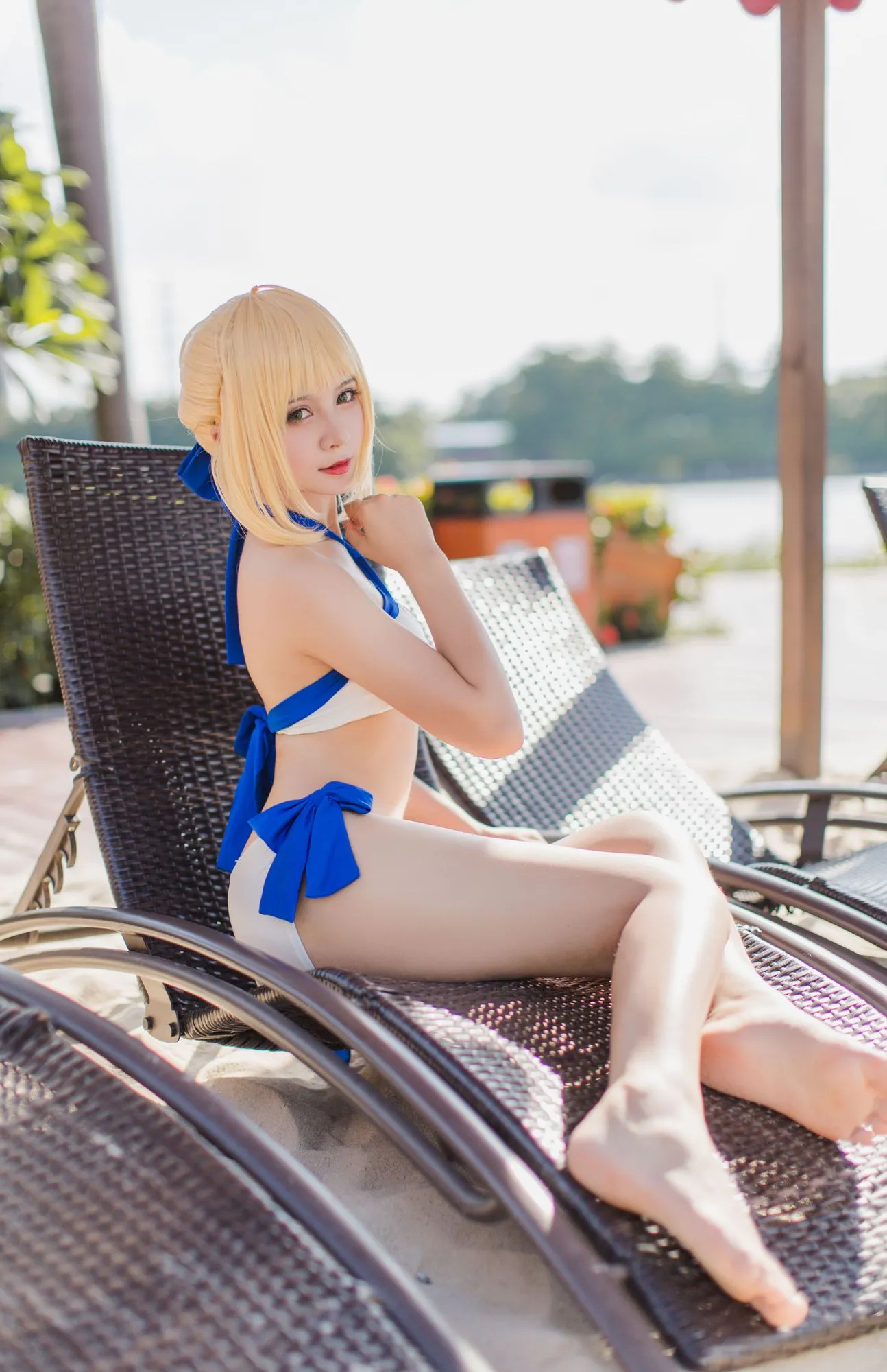 图片[2]-No.179 – 「秋山AkI」水着弓Saber [24P]-coswz-cos王者
