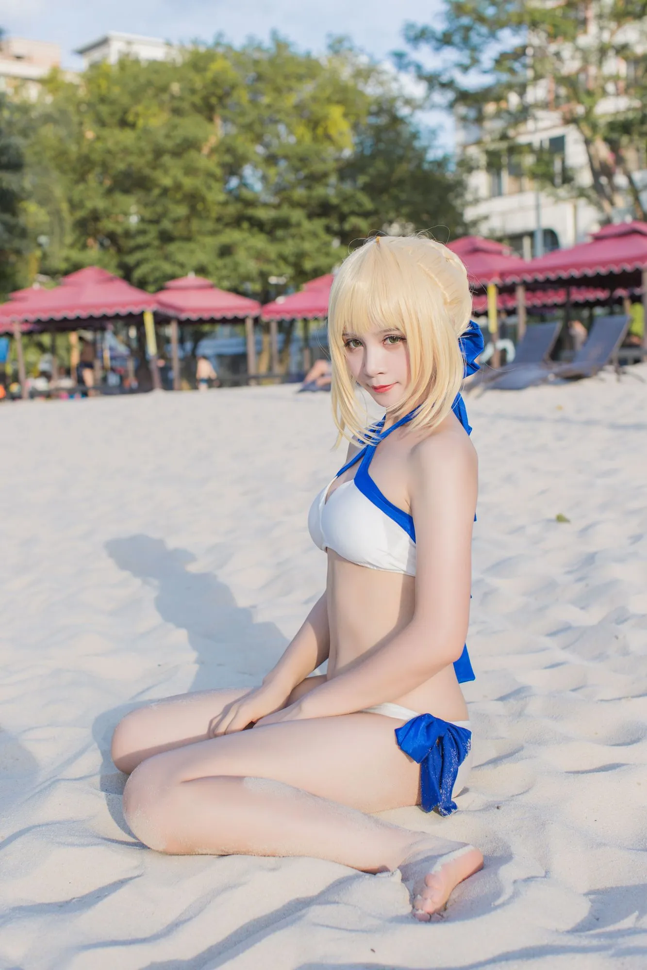 图片[6]-No.179 – 「秋山AkI」水着弓Saber [24P]-coswz-cos王者