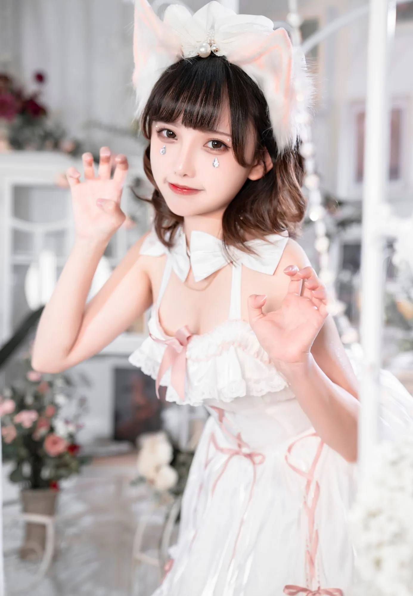 图片[3]-No.185 – 「阿璇学妹」可爱的猫咪 [8P]-coswz-cos王者