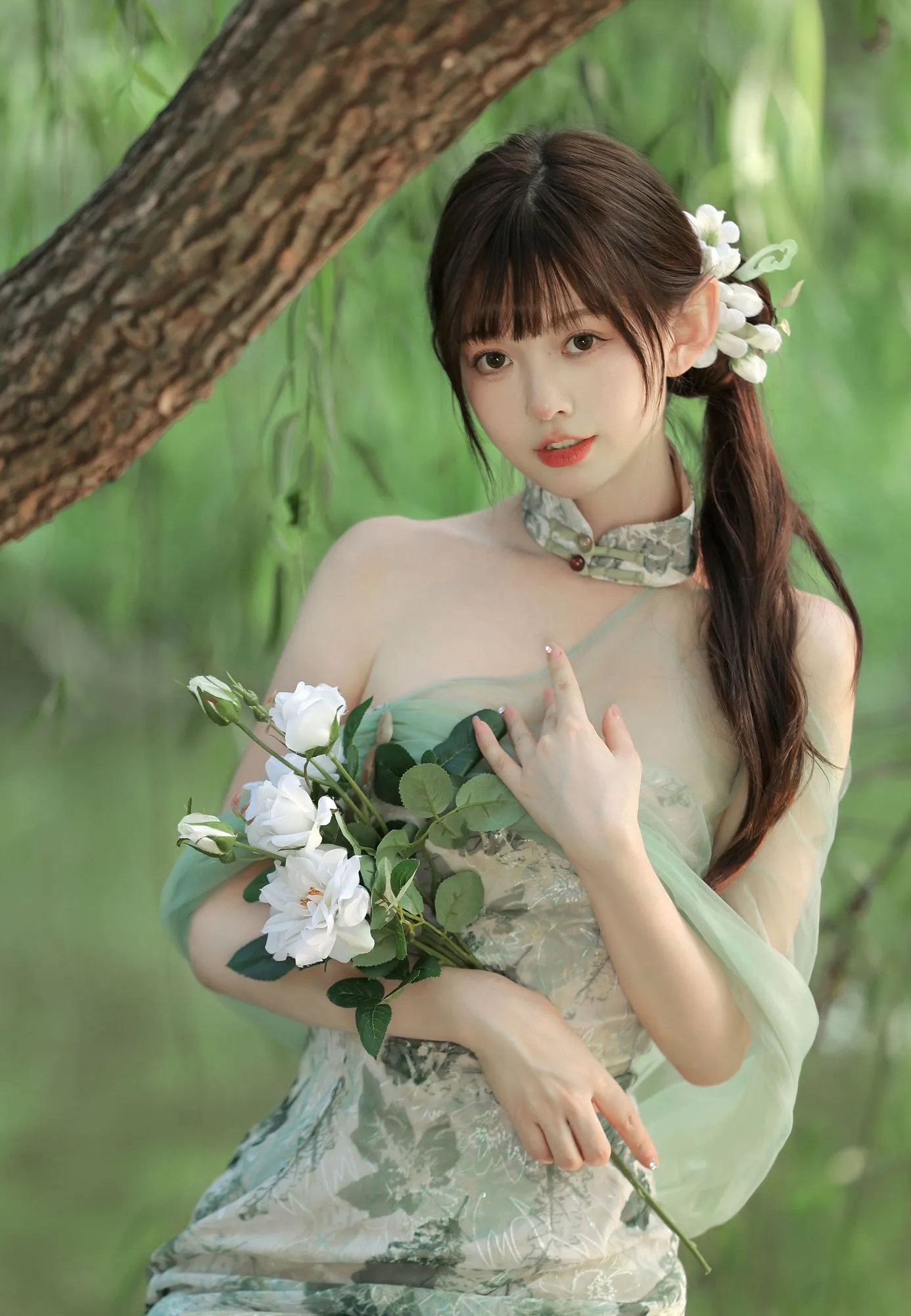 图片[5]-No.258 – 「钟曼菲_ZMF」新中式古装 [14P]-coswz-cos王者