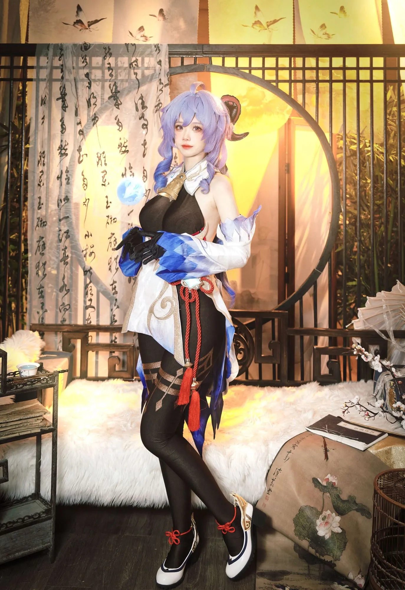 图片[2]-No.297 – 「琉璃璃Ruri」原神 甘雨女仆 [12P]-coswz-cos王者