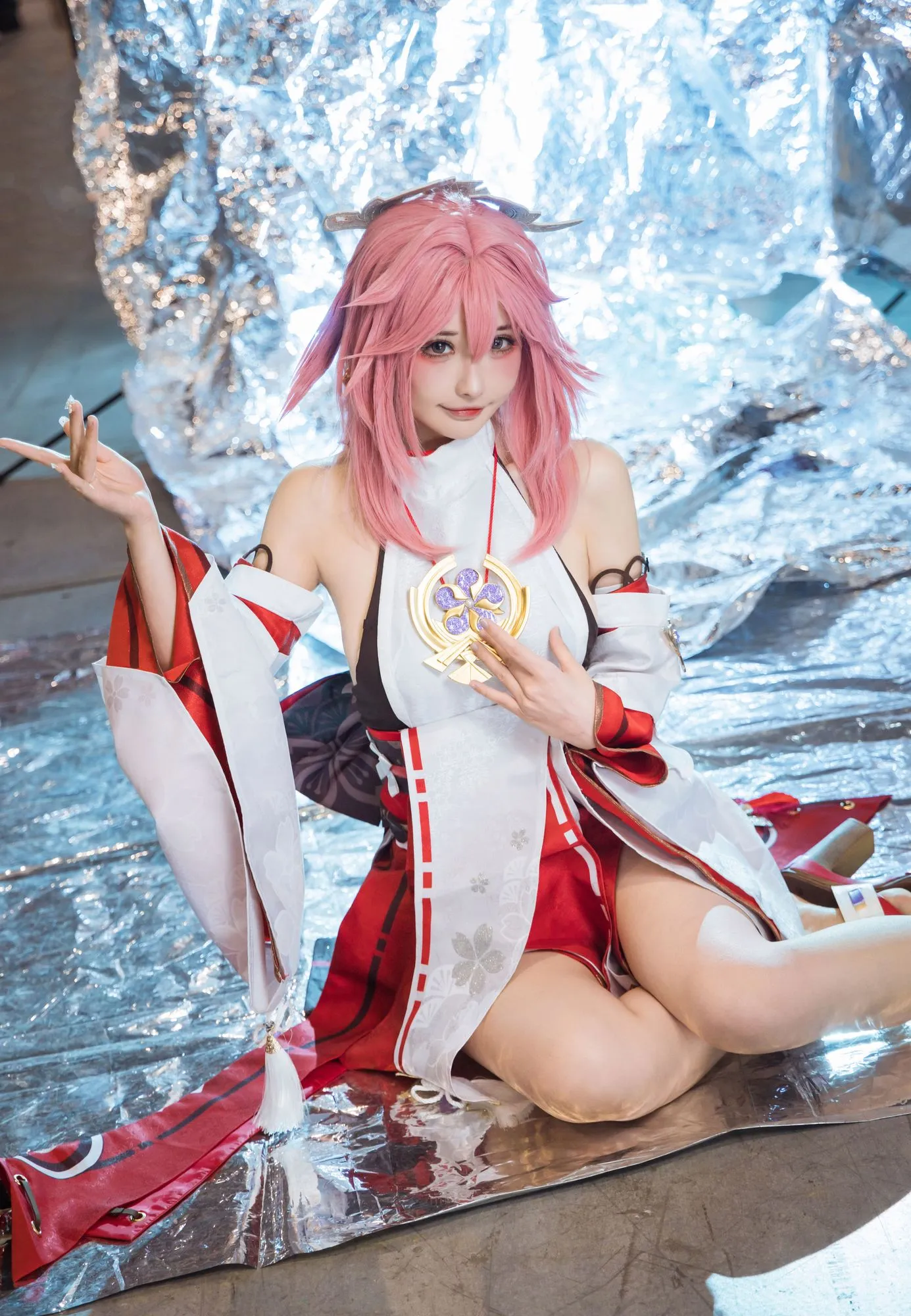 图片[3]-No.298 – 「糖果果candy」原神 八重神子 [18P]-coswz-cos王者