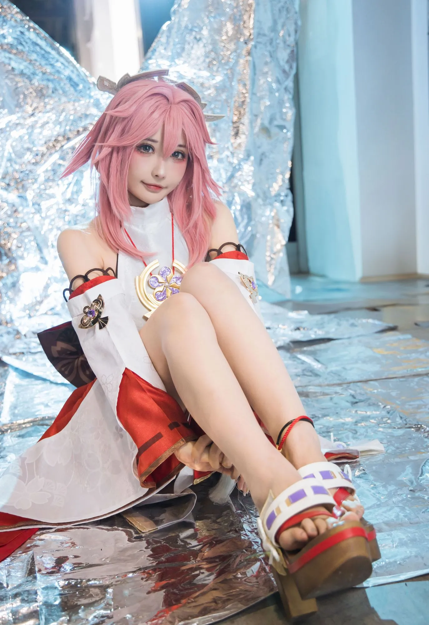 No.298 – 「糖果果candy」原神 八重神子 [18P]-图妖社