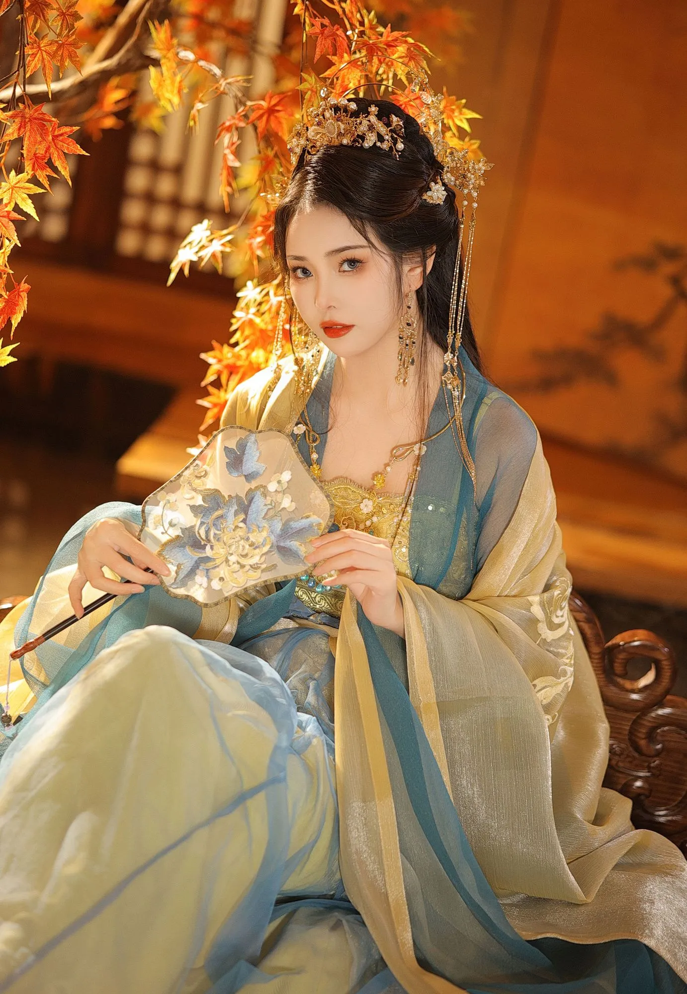 No.308 – 「苏嫣嫣阿姨」白茶清欢 [12P]-图妖社
