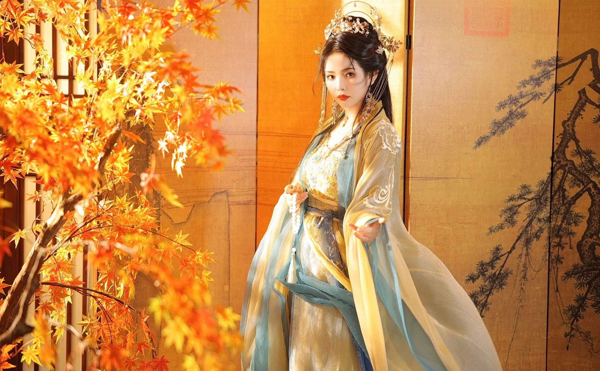 图片[2]-No.308 – 「苏嫣嫣阿姨」白茶清欢 [12P]-coswz-cos王者