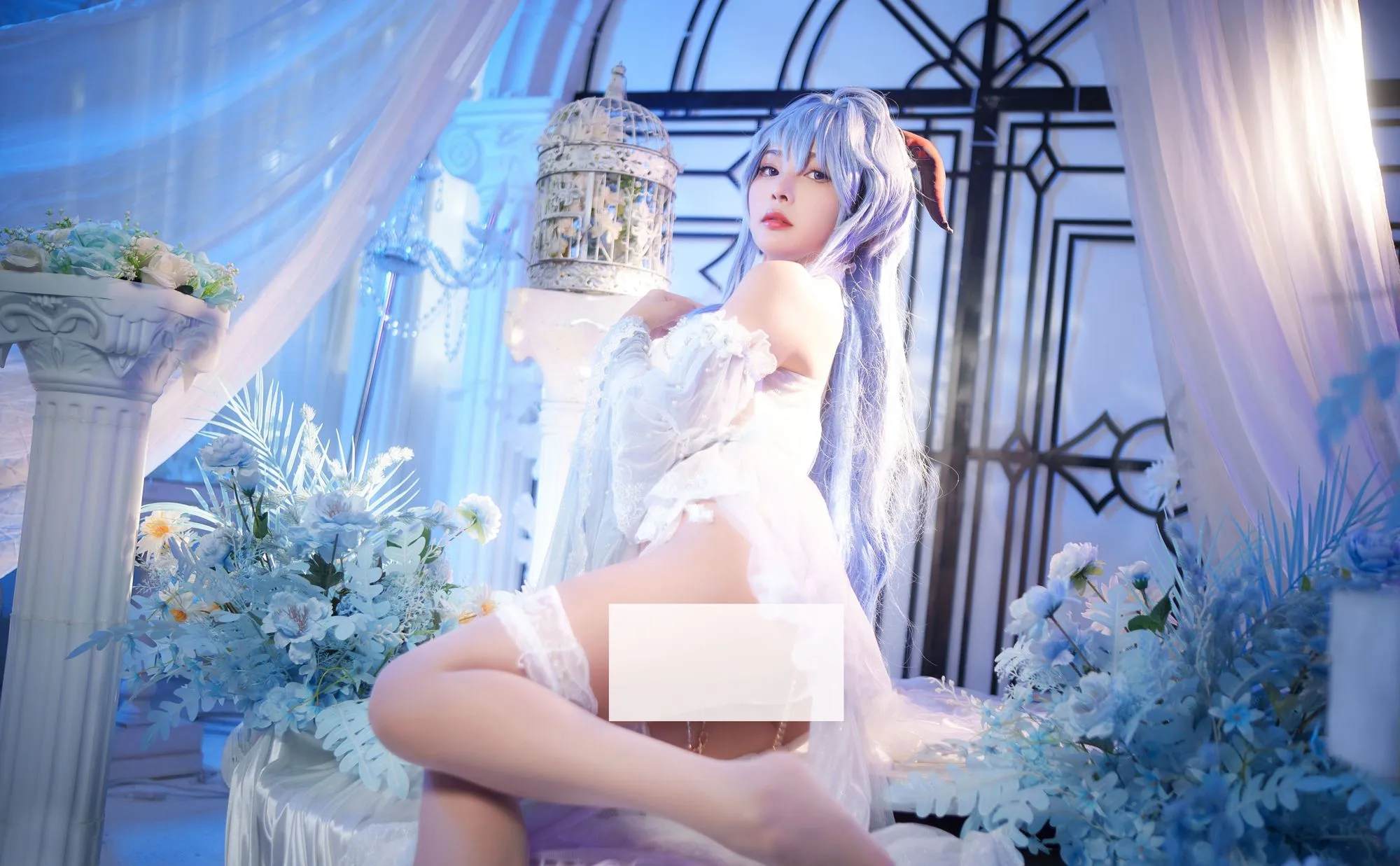 图片[2]-No.313 – 「苏嫣嫣阿姨」原神 甘雨花嫁 [12P]-coswz-cos王者