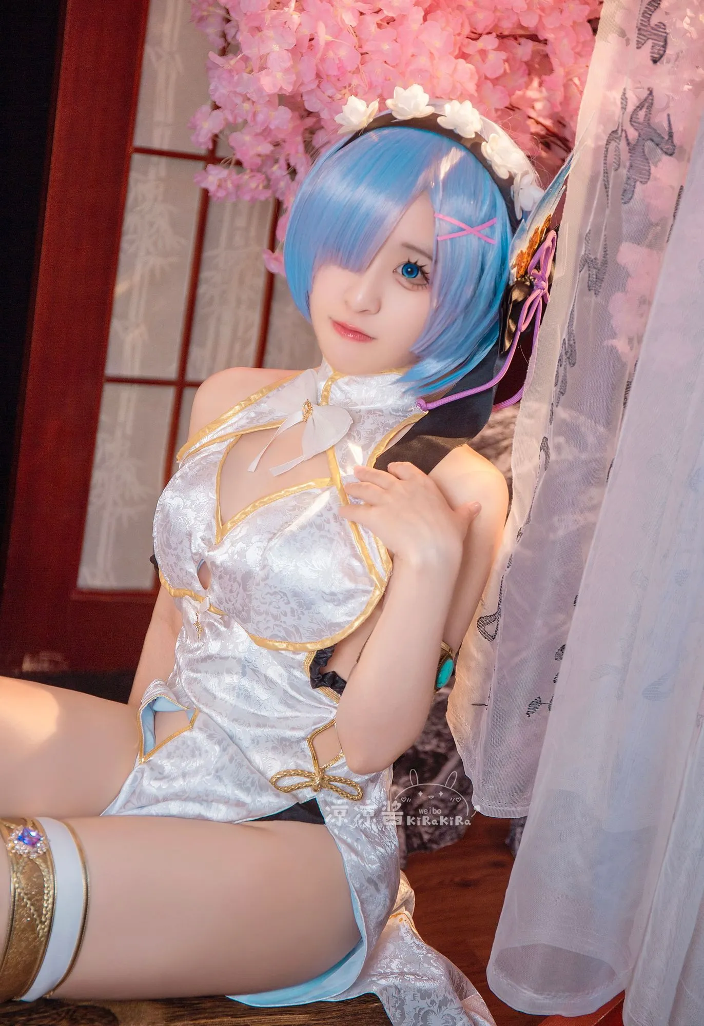 No.321 – 「凉凉酱Kirakira」蕾姆 [12P]-图妖社