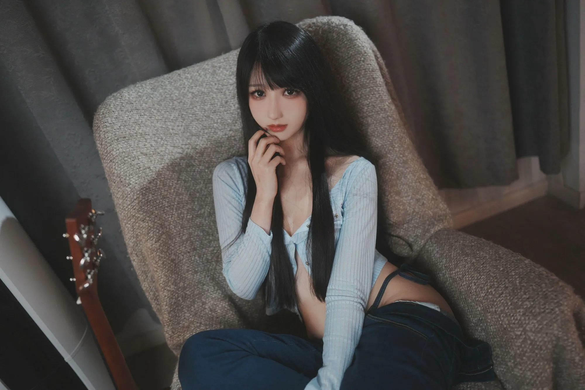 图片[2]-No.327 – 「抖个姬灵」连衣裙比基尼 [15P]-coswz-cos王者