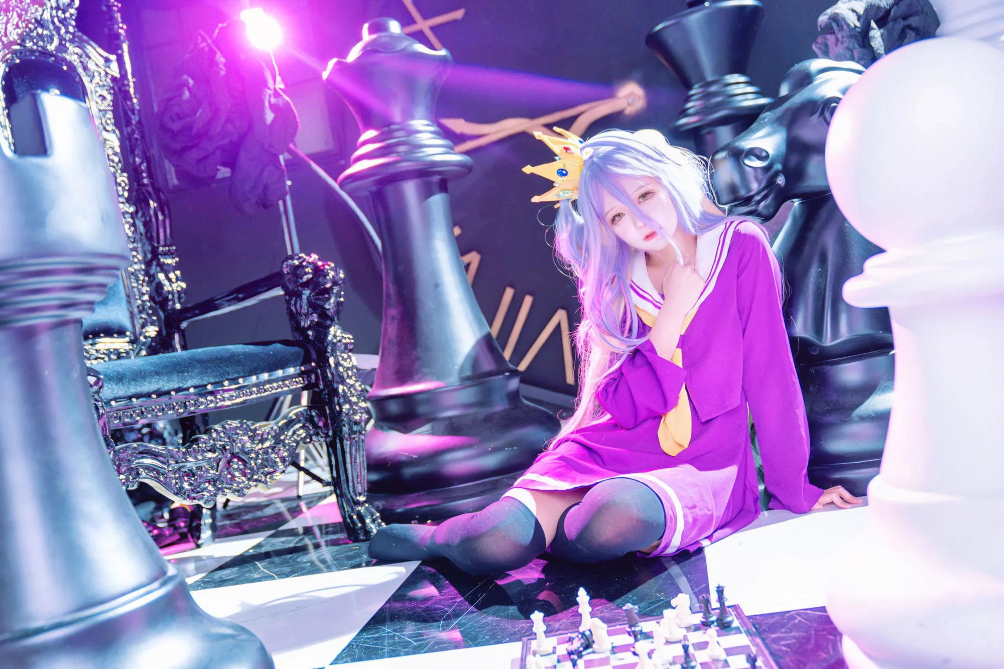图片[2]-No.335 – 「茶教授」no game no life [14P]-coswz-cos王者