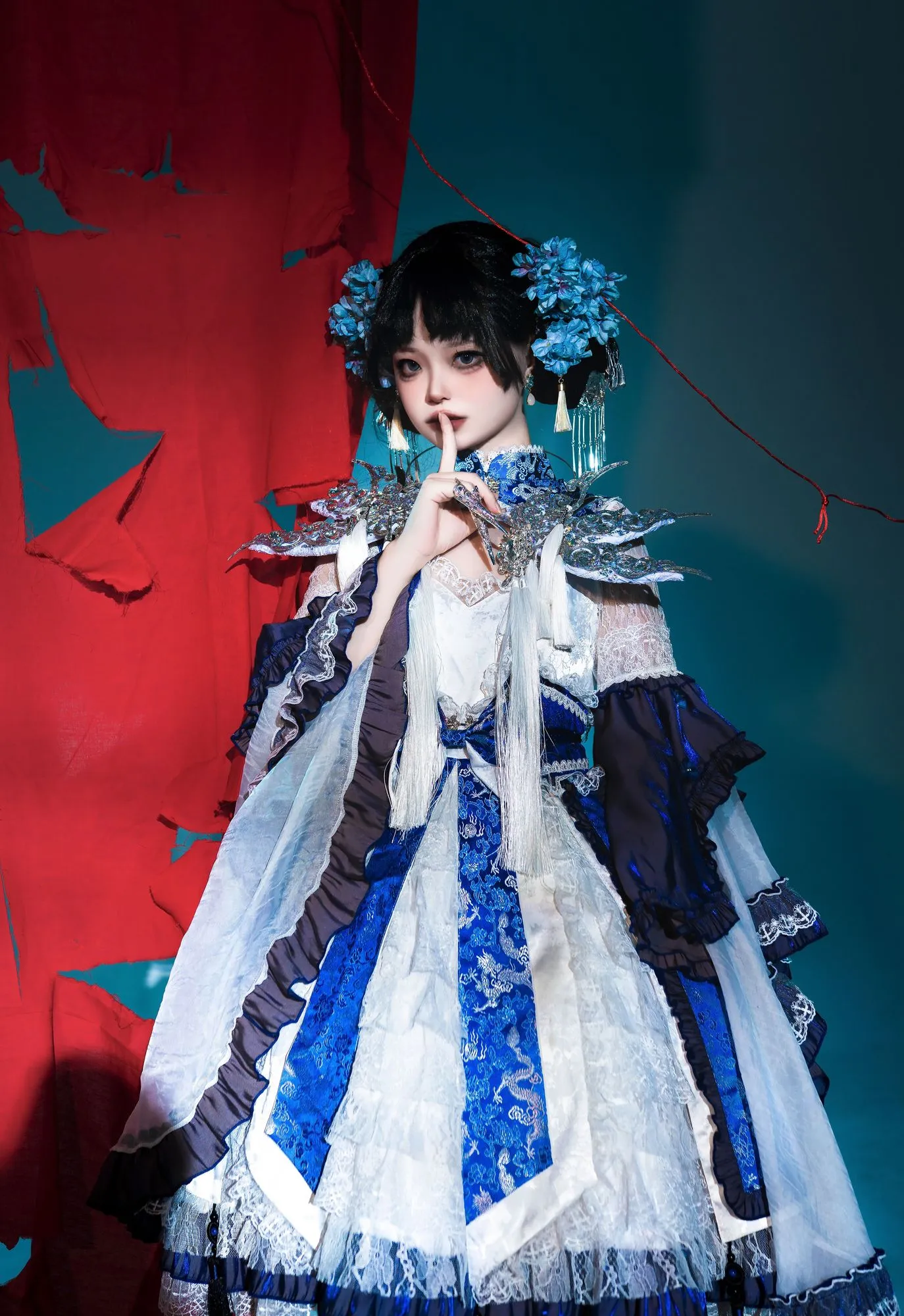 No.350 – 「花甲conch」傀儡 [18P]-图妖社